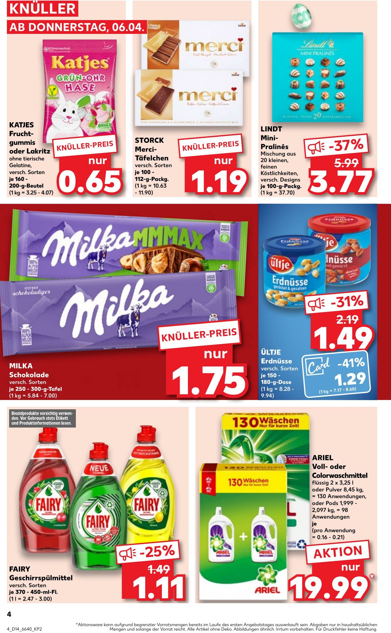 Prospekt Kaufland 06.04.2023 - 12.04.2023