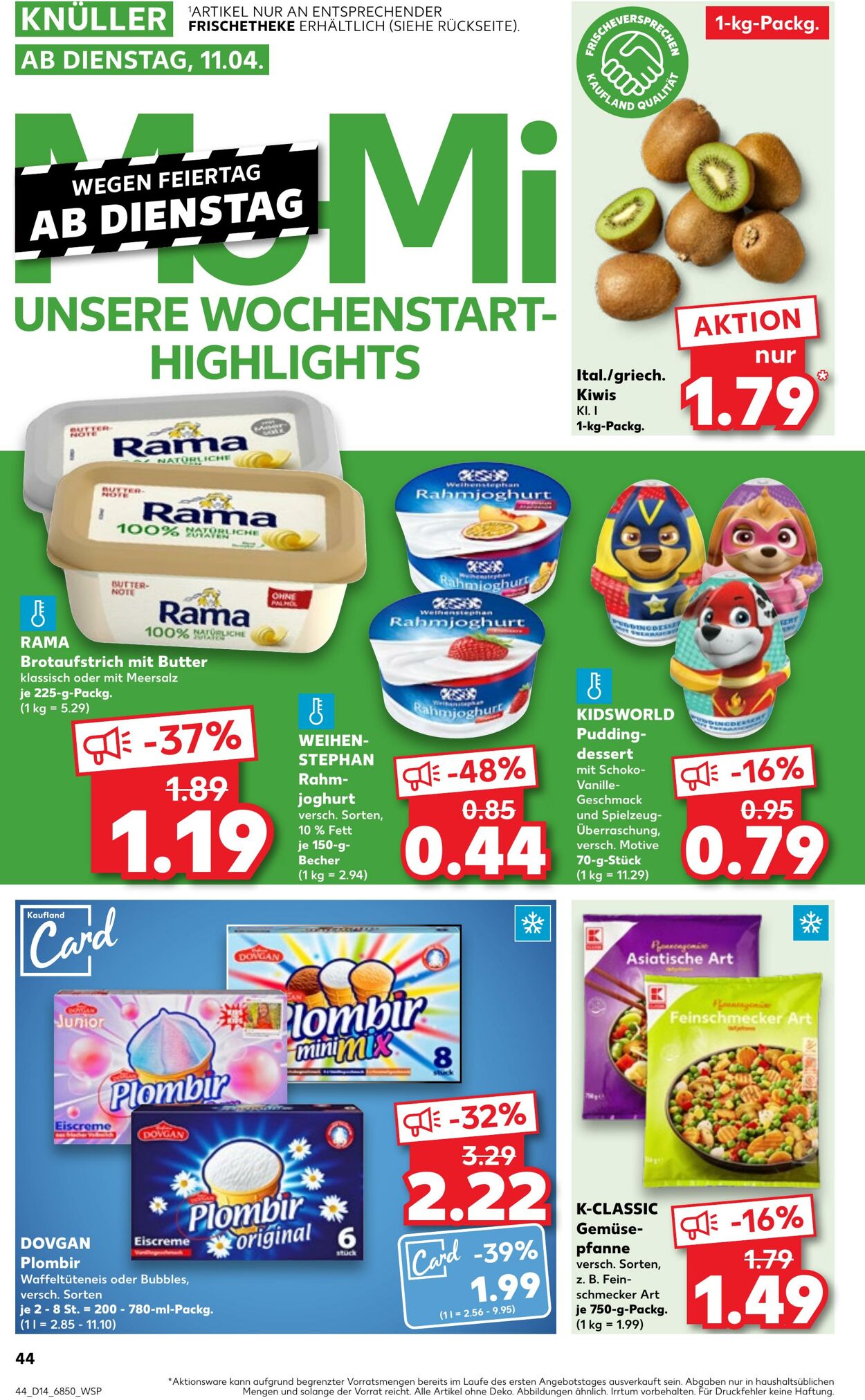 Prospekt Kaufland 06.04.2023 - 12.04.2023