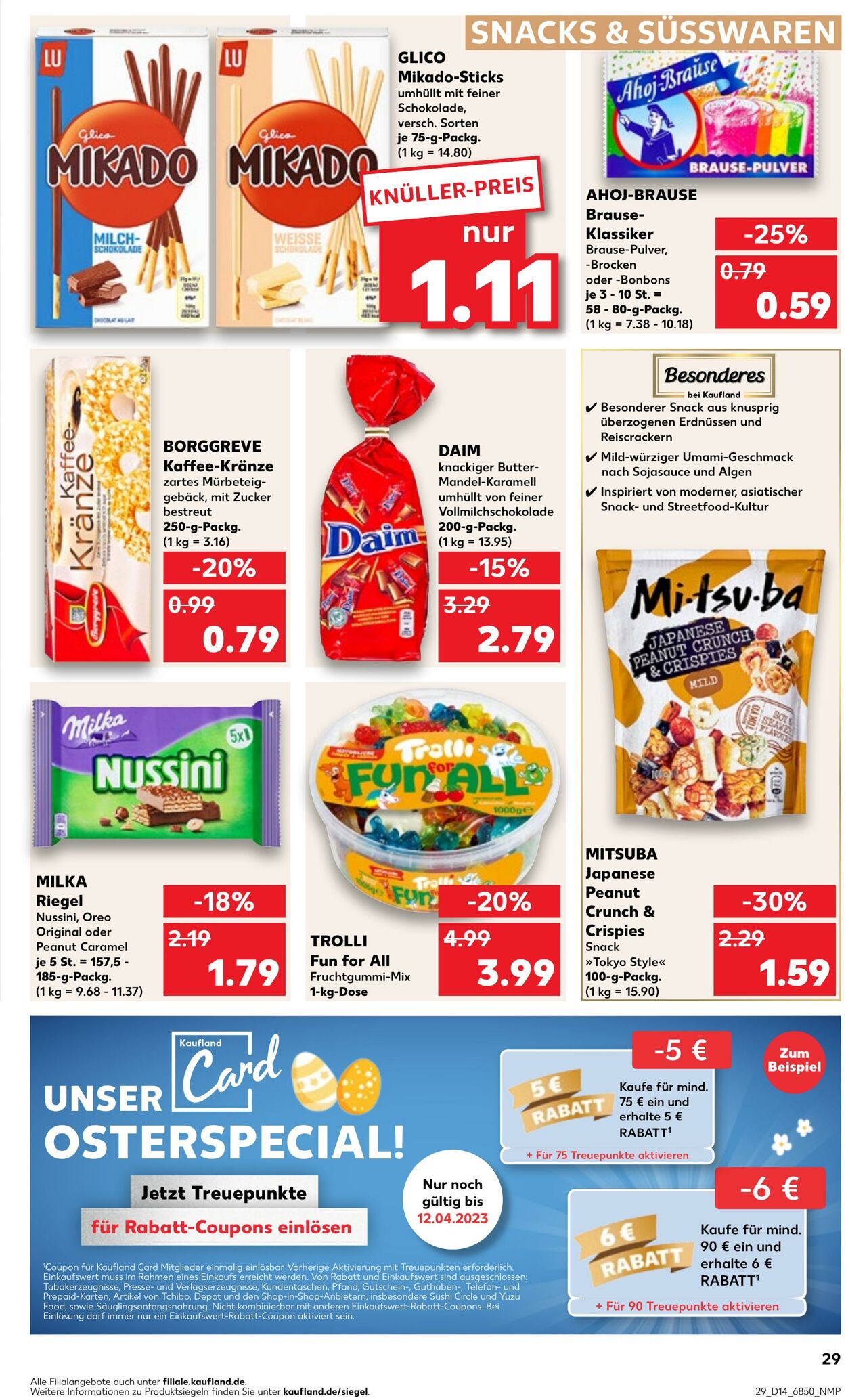 Prospekt Kaufland 06.04.2023 - 12.04.2023