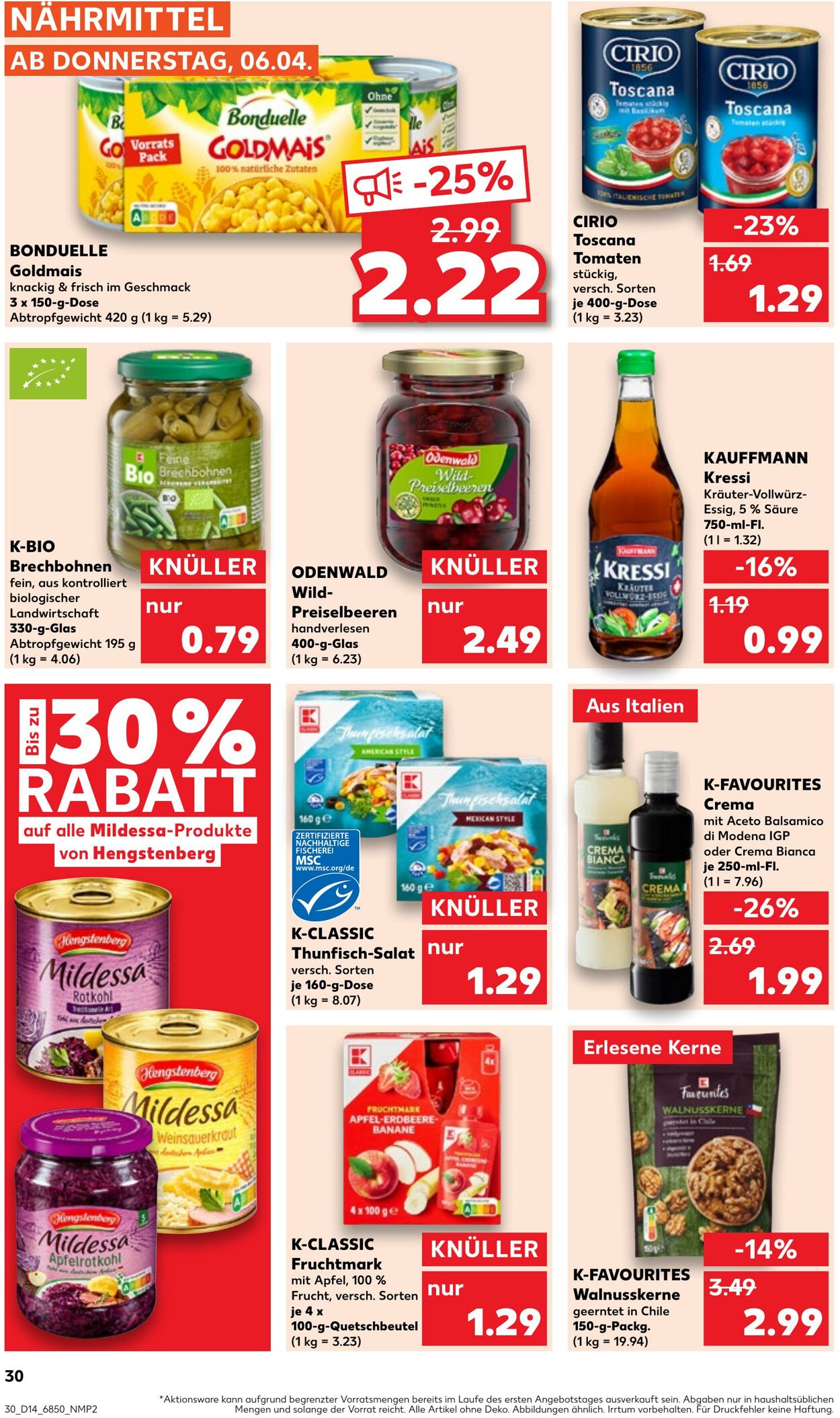 Prospekt Kaufland 06.04.2023 - 12.04.2023