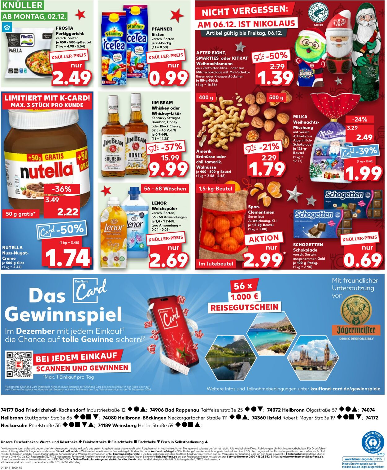 Prospekt Kaufland 28.11.2024 - 04.12.2024