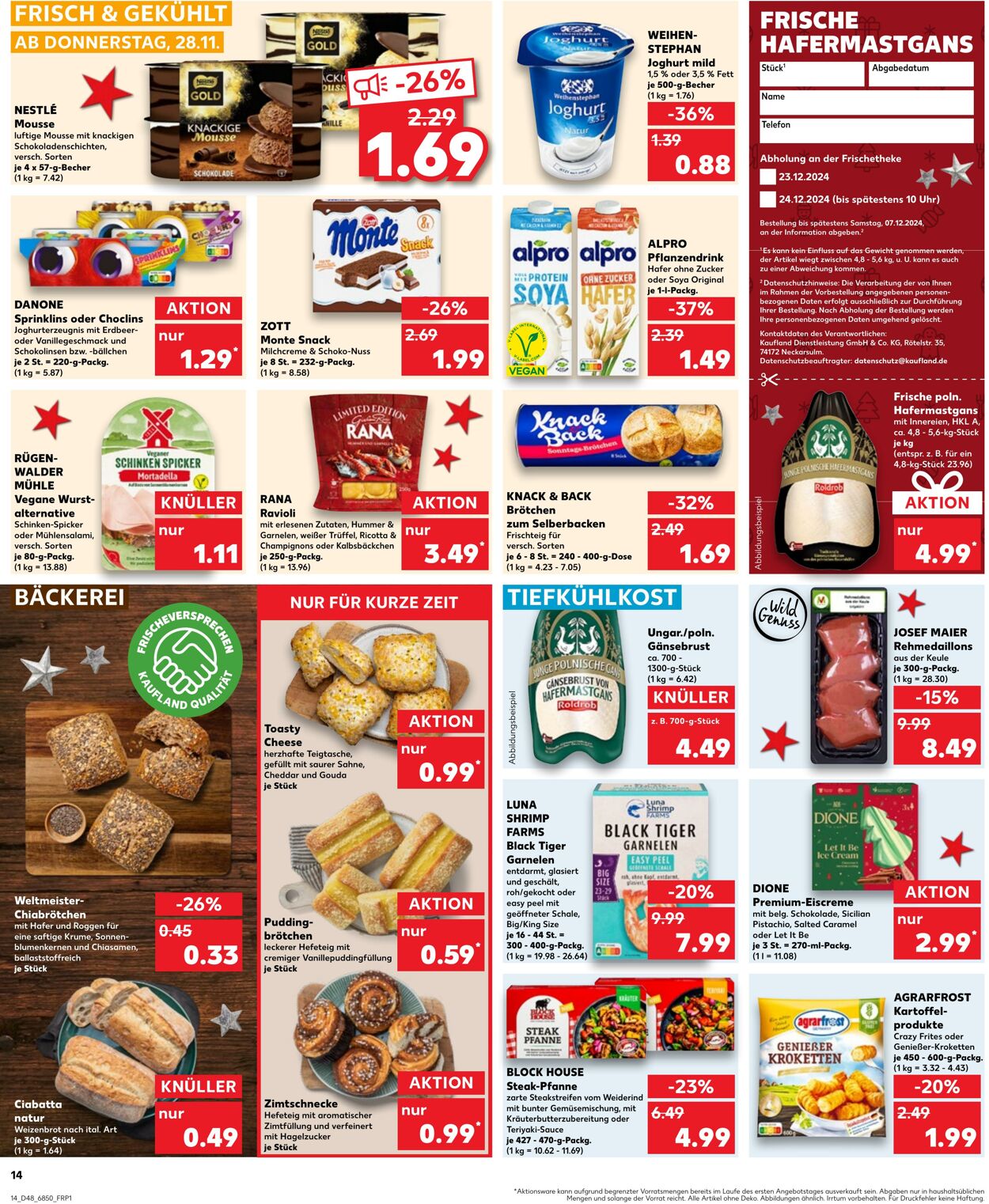 Prospekt Kaufland 28.11.2024 - 04.12.2024