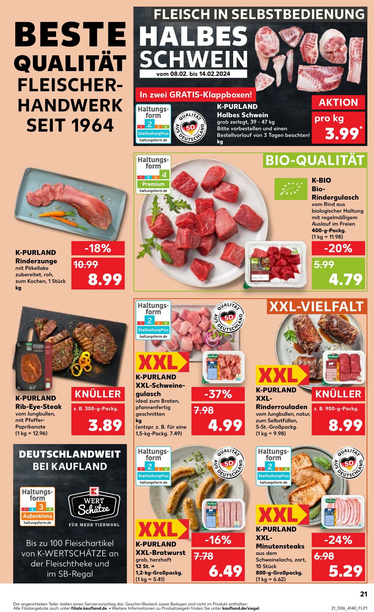 Prospekt Kaufland 08.02.2024 - 14.02.2024