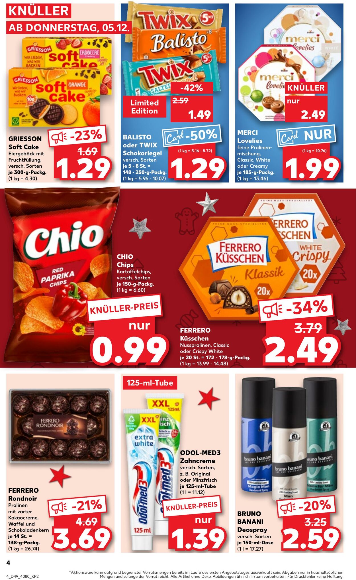 Prospekt Kaufland 05.12.2024 - 11.12.2024