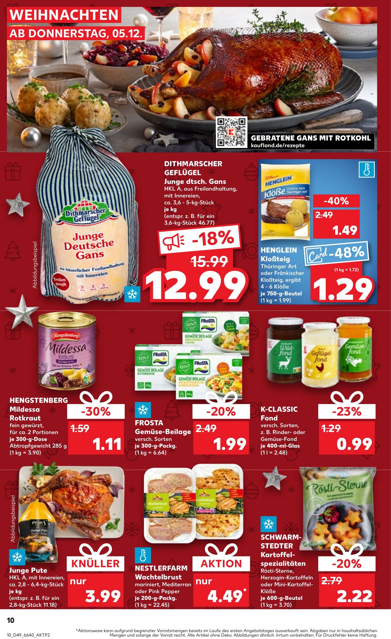 Prospekt Kaufland 05.12.2024 - 11.12.2024