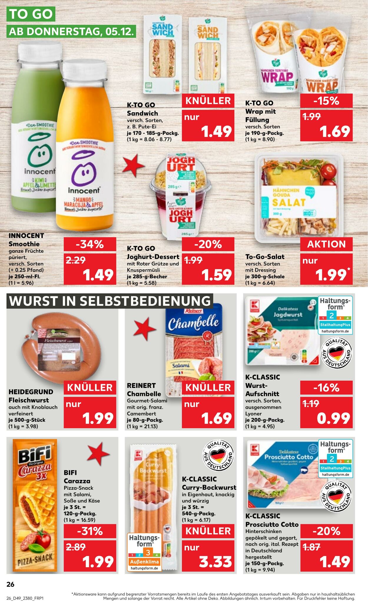 Prospekt Kaufland 05.12.2024 - 11.12.2024