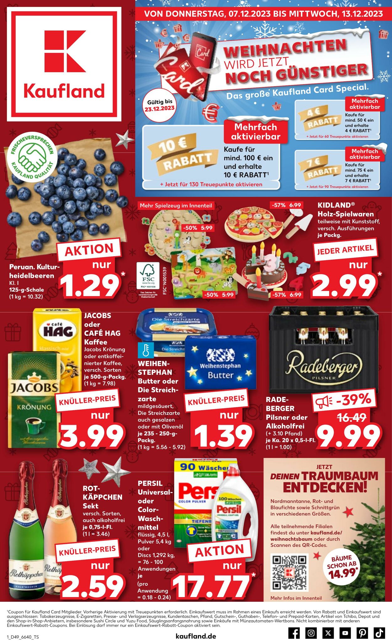 Prospekt Kaufland 07.12.2023 - 13.12.2023