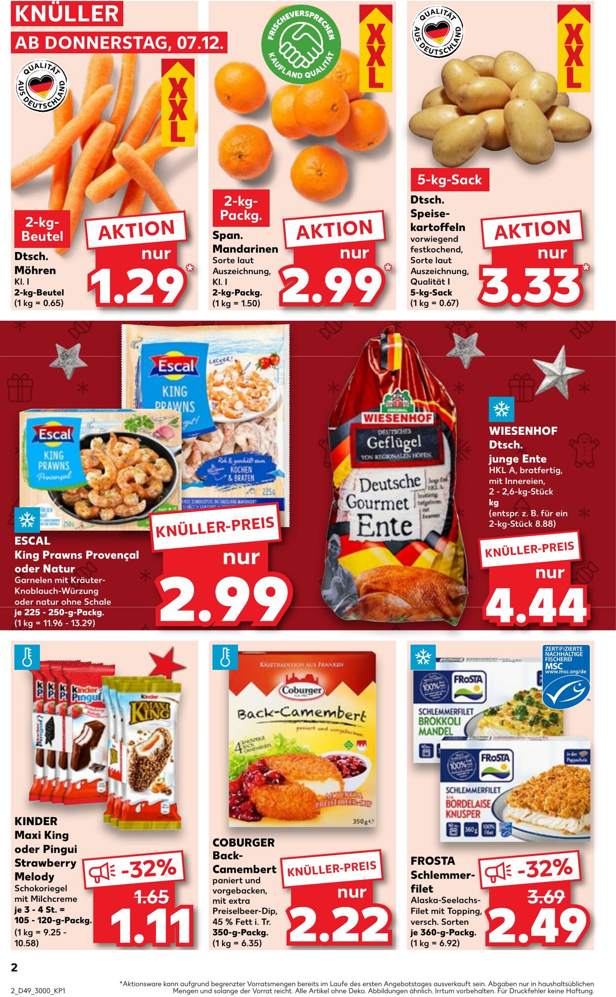 Prospekt Kaufland 07.12.2023 - 13.12.2023