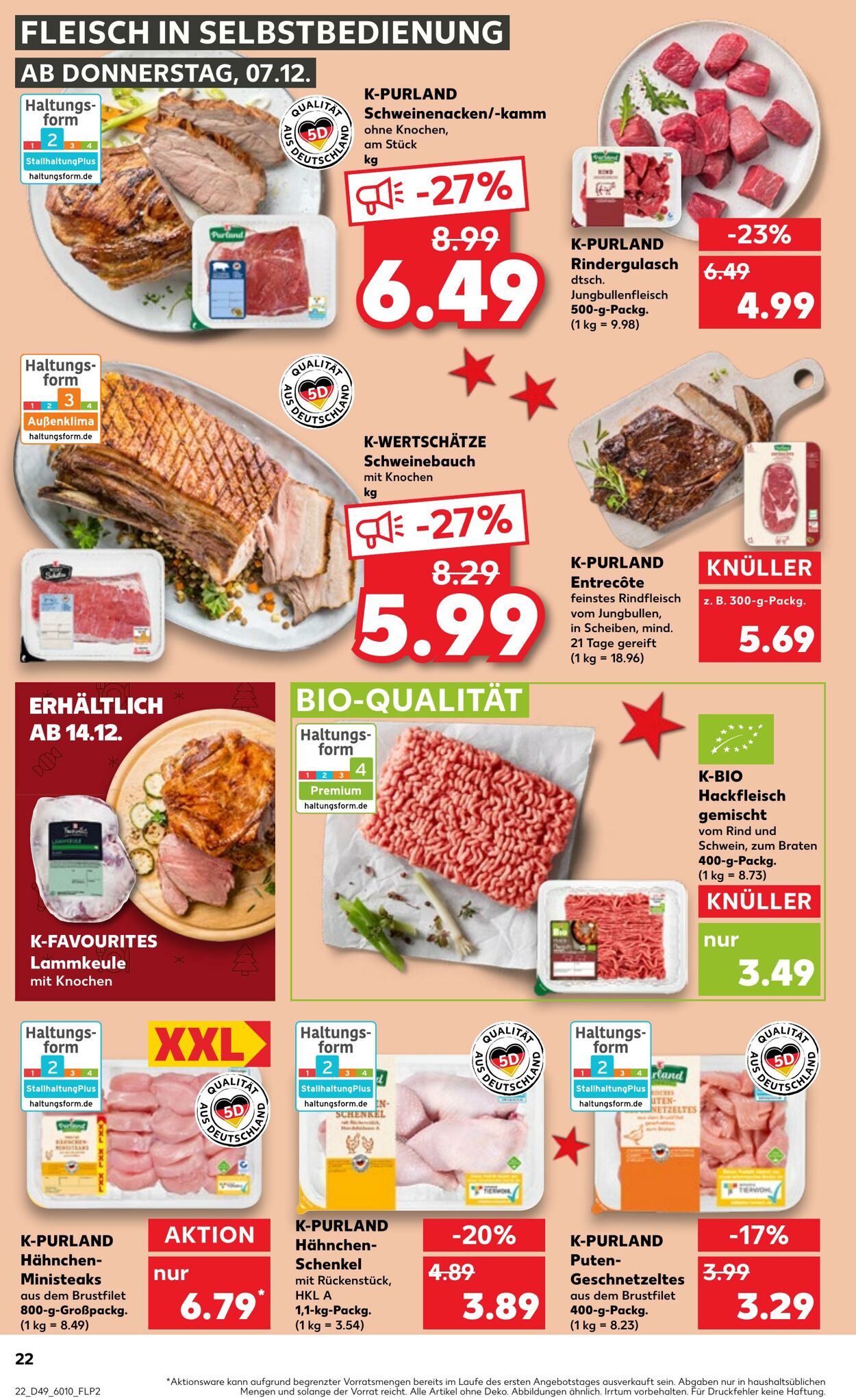 Prospekt Kaufland 07.12.2023 - 13.12.2023