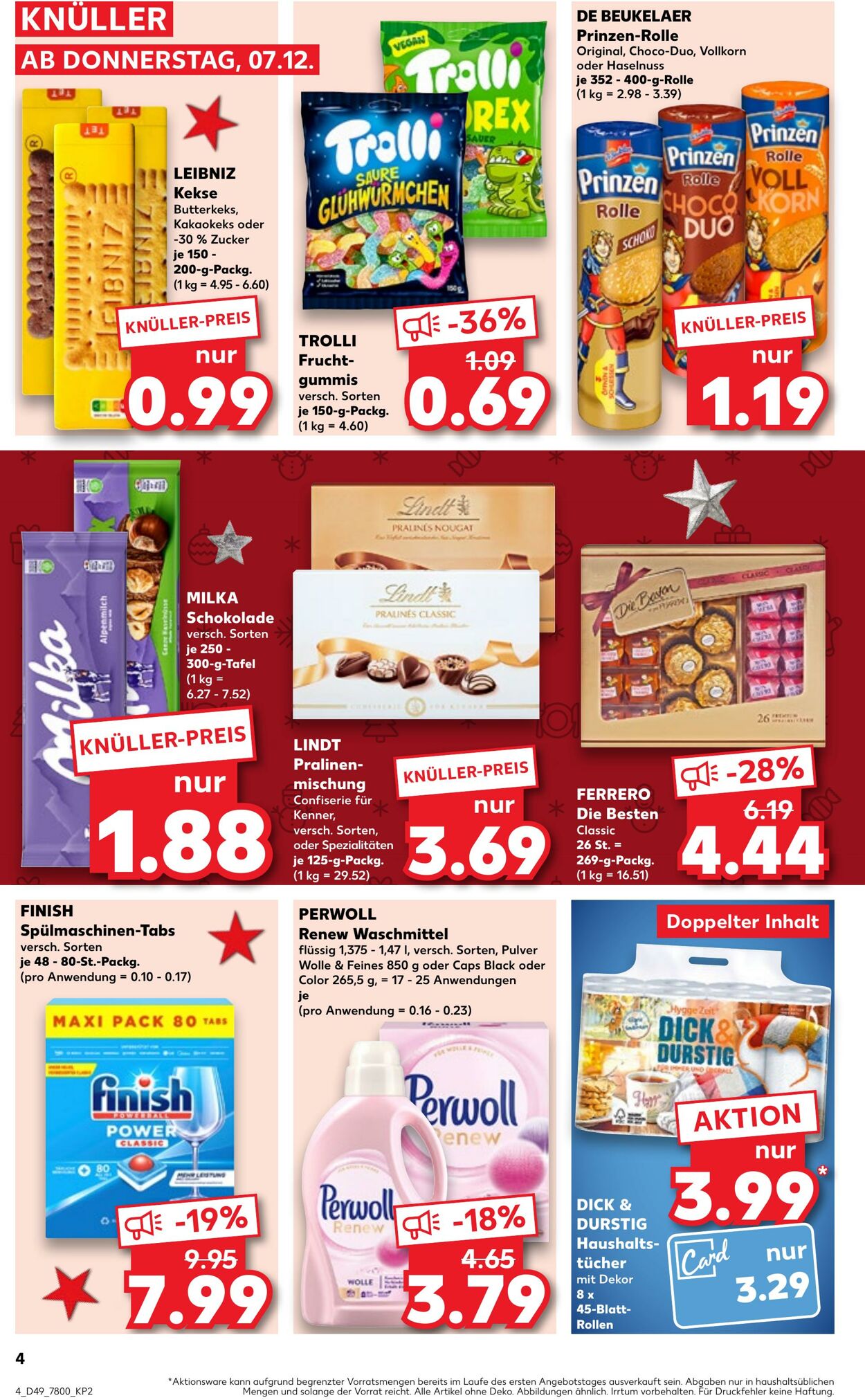 Prospekt Kaufland 07.12.2023 - 13.12.2023