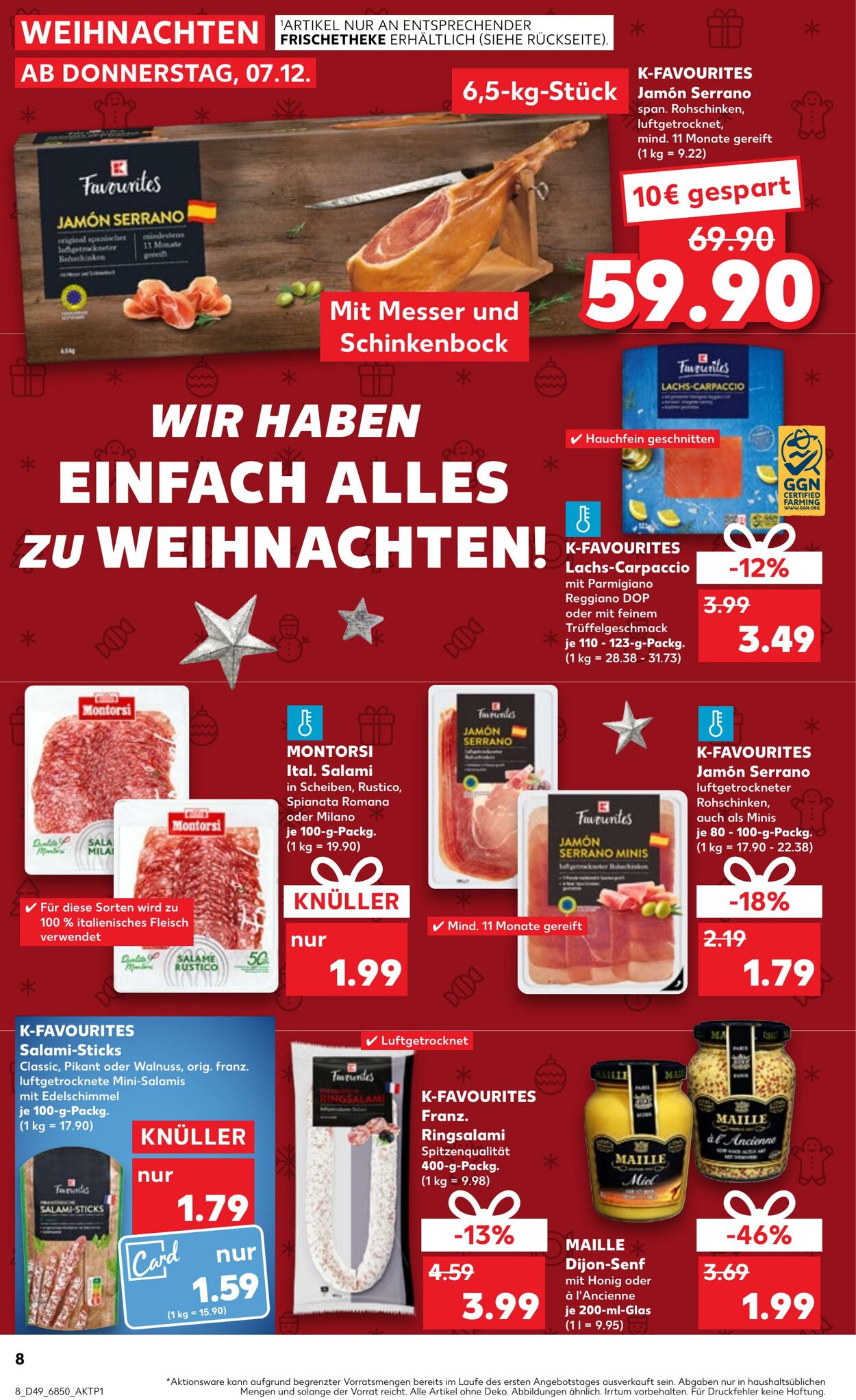 Prospekt Kaufland 07.12.2023 - 13.12.2023