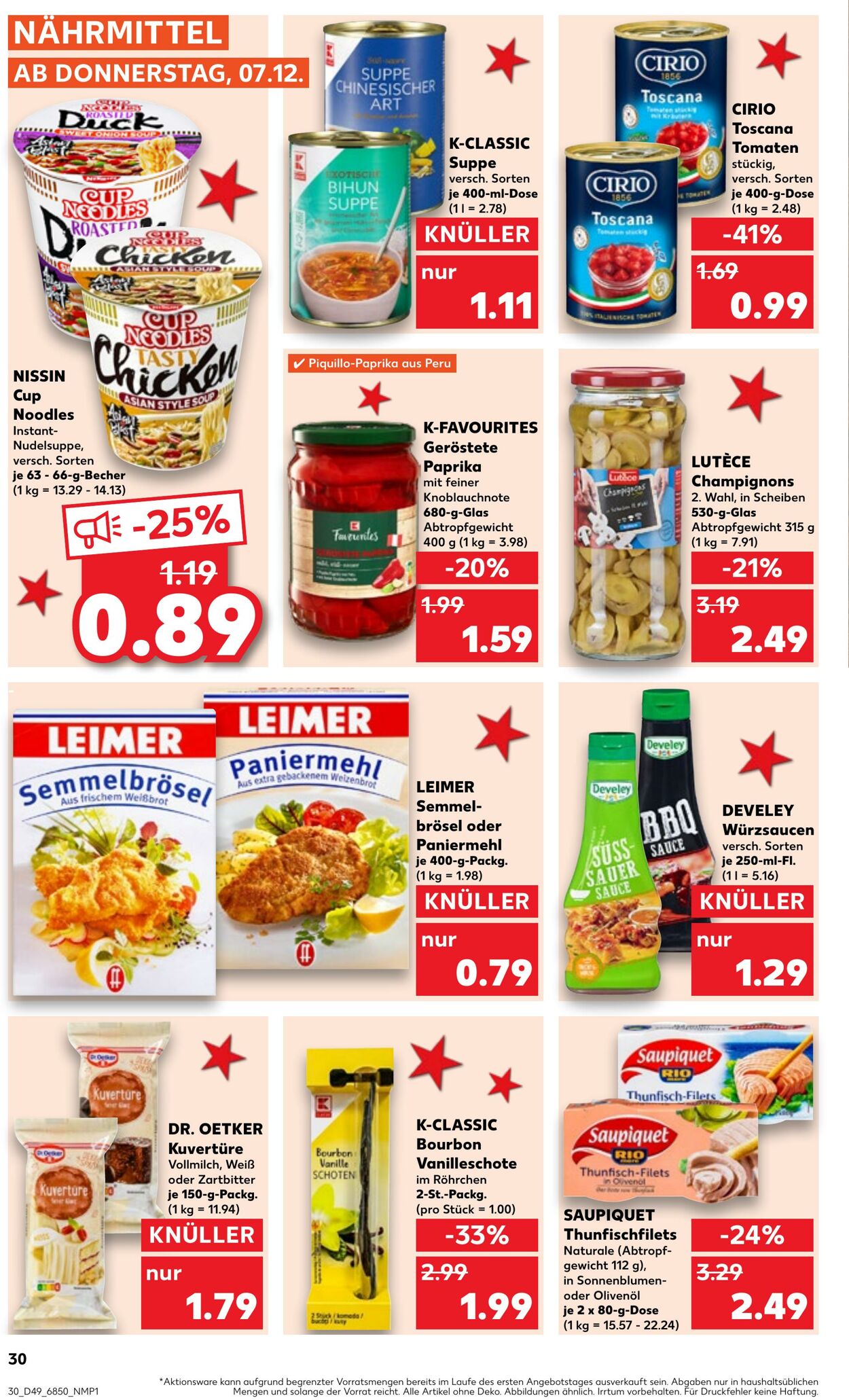 Prospekt Kaufland 07.12.2023 - 13.12.2023