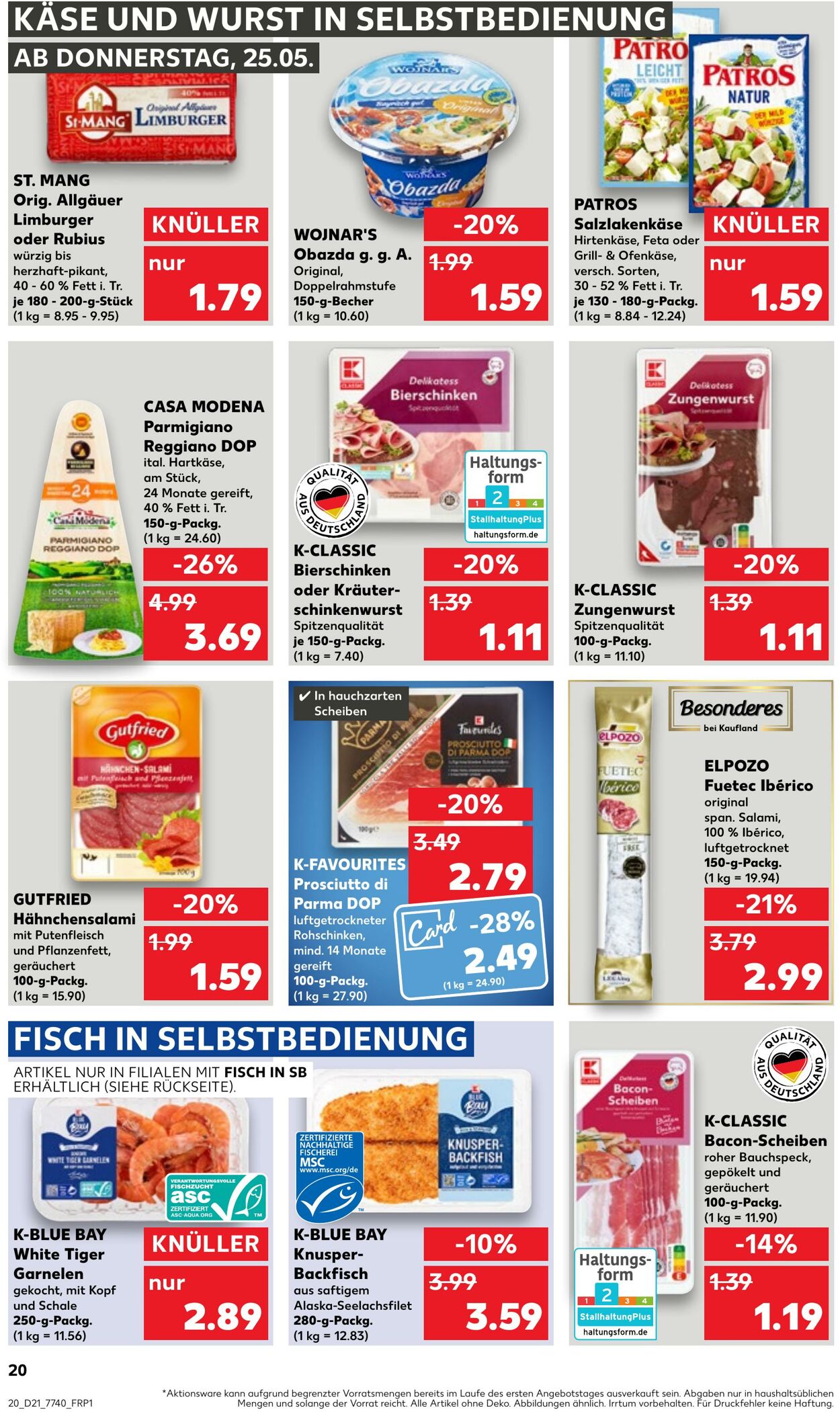 Prospekt Kaufland 25.05.2023 - 31.05.2023