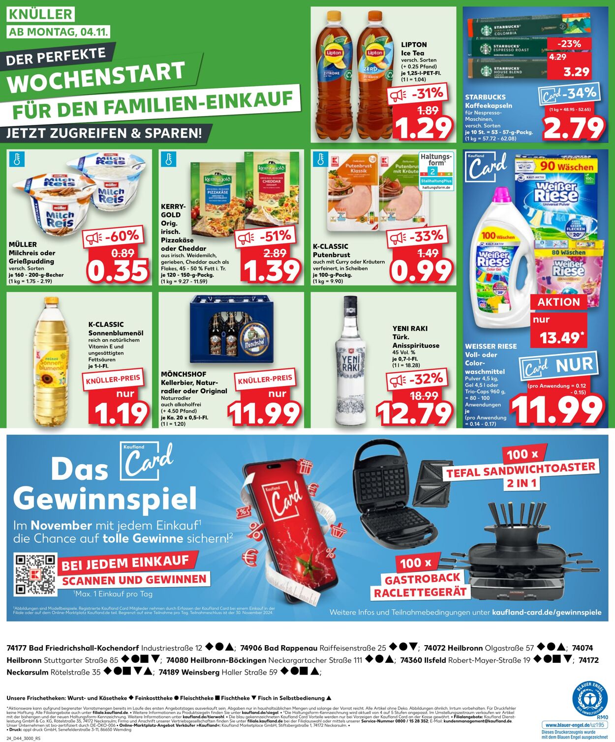 Prospekt Kaufland 31.10.2024 - 06.11.2024