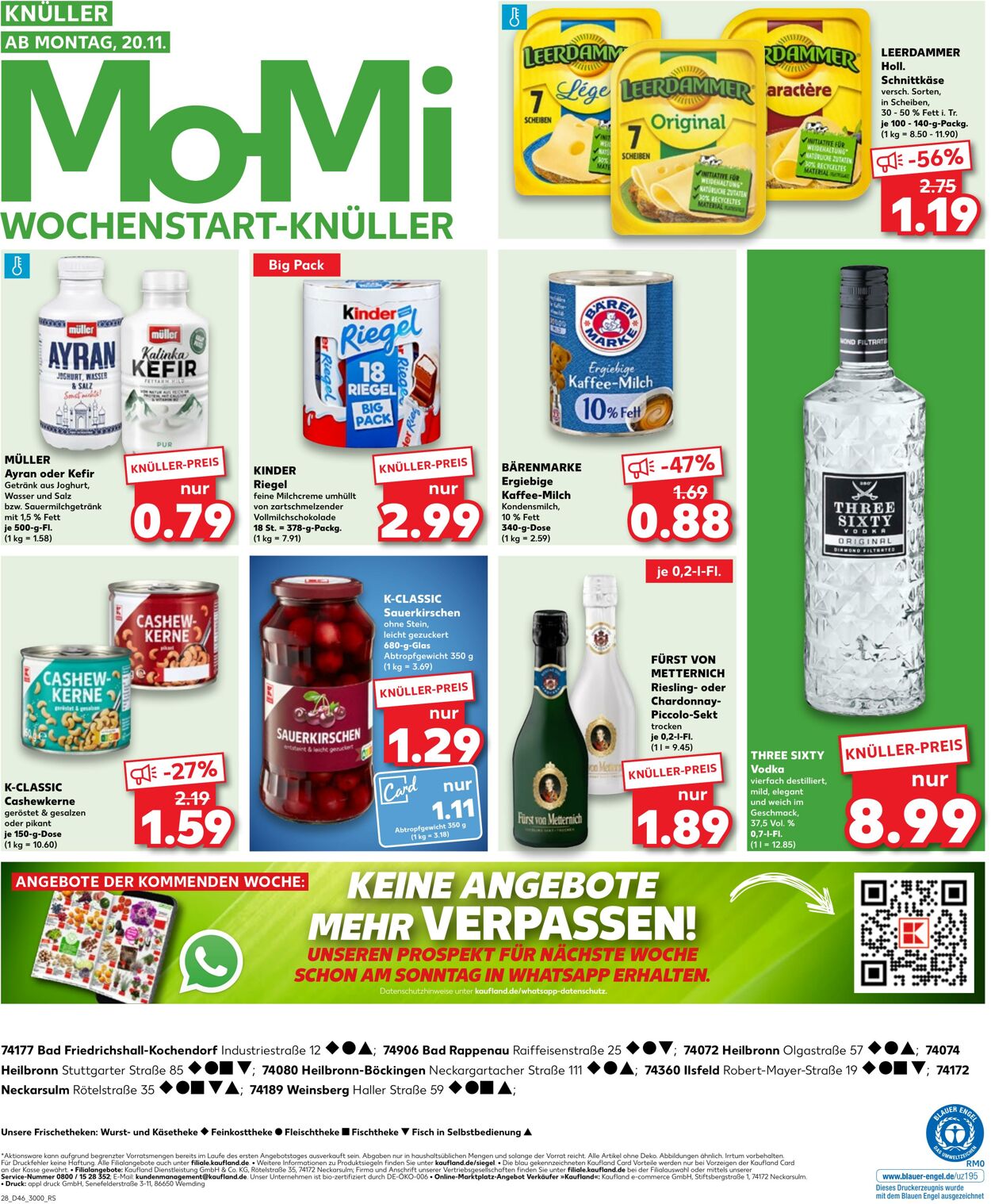 Prospekt Kaufland 16.11.2023 - 22.11.2023