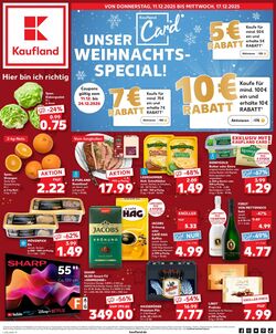 Prospekt Kaufland 11.12.2025 - 17.12.2025