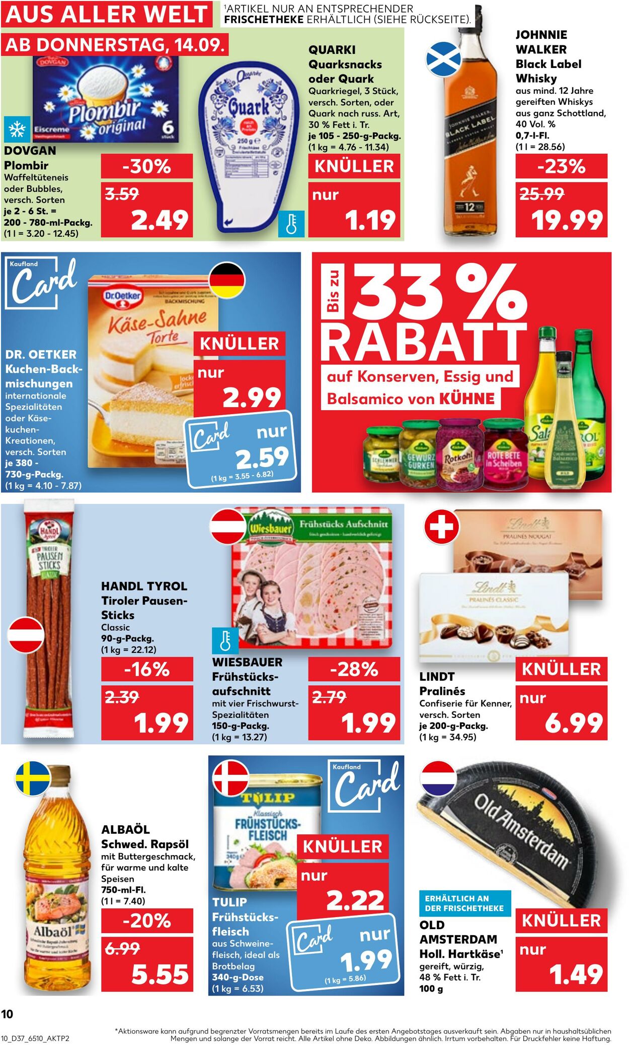 Prospekt Kaufland 14.09.2023 - 20.09.2023