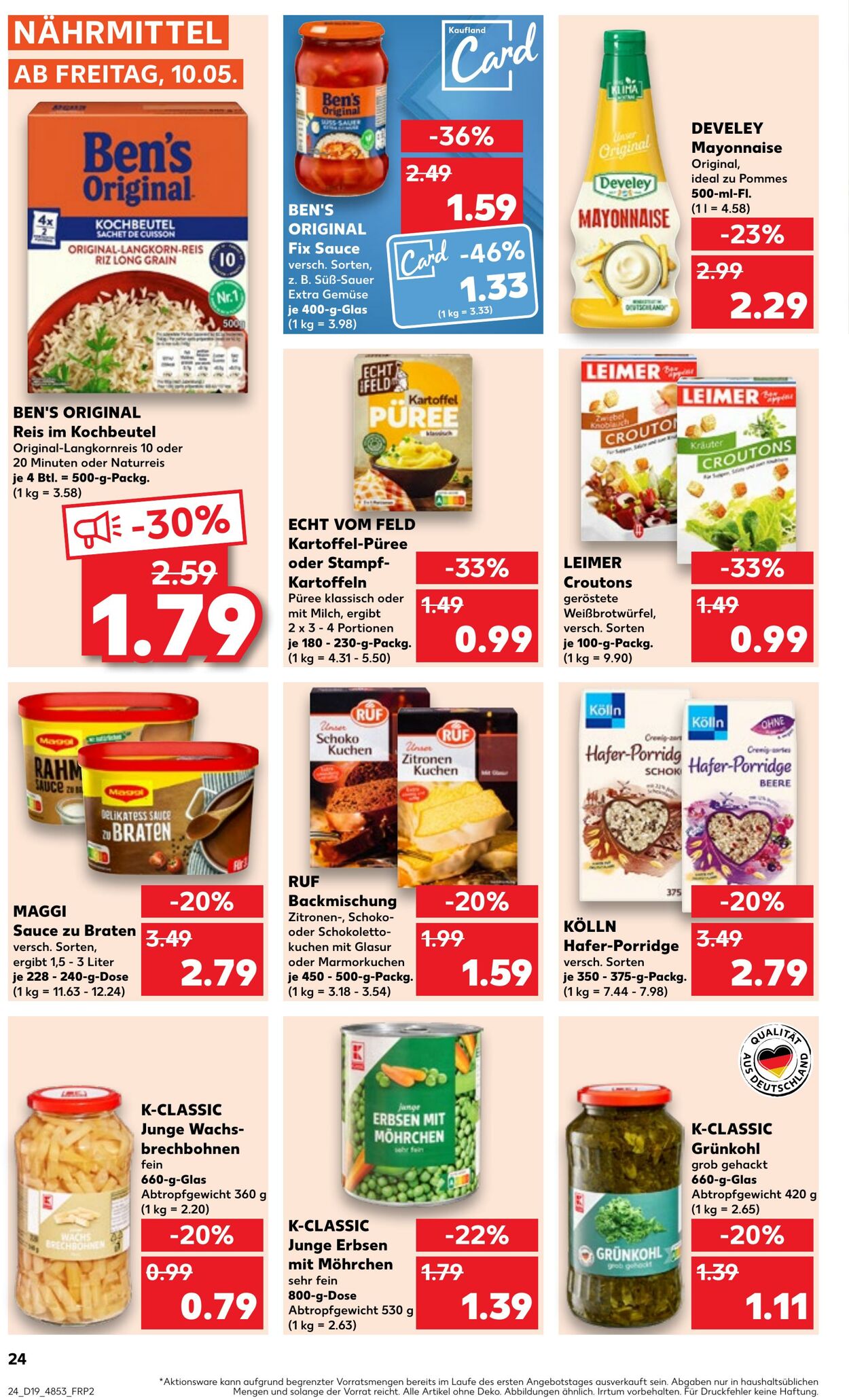 Prospekt Kaufland 10.05.2024 - 15.05.2024