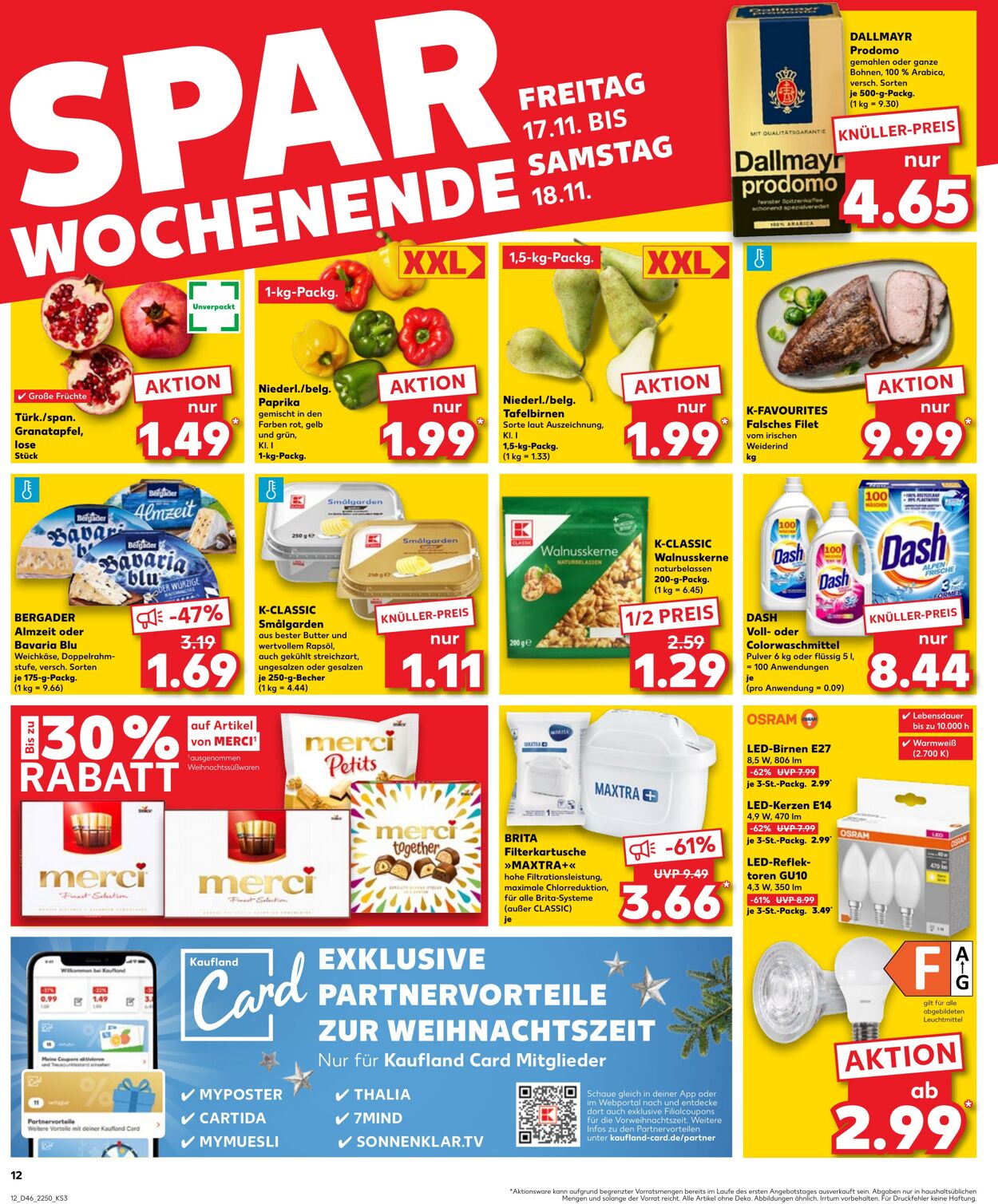 Prospekt Kaufland 16.11.2023 - 22.11.2023