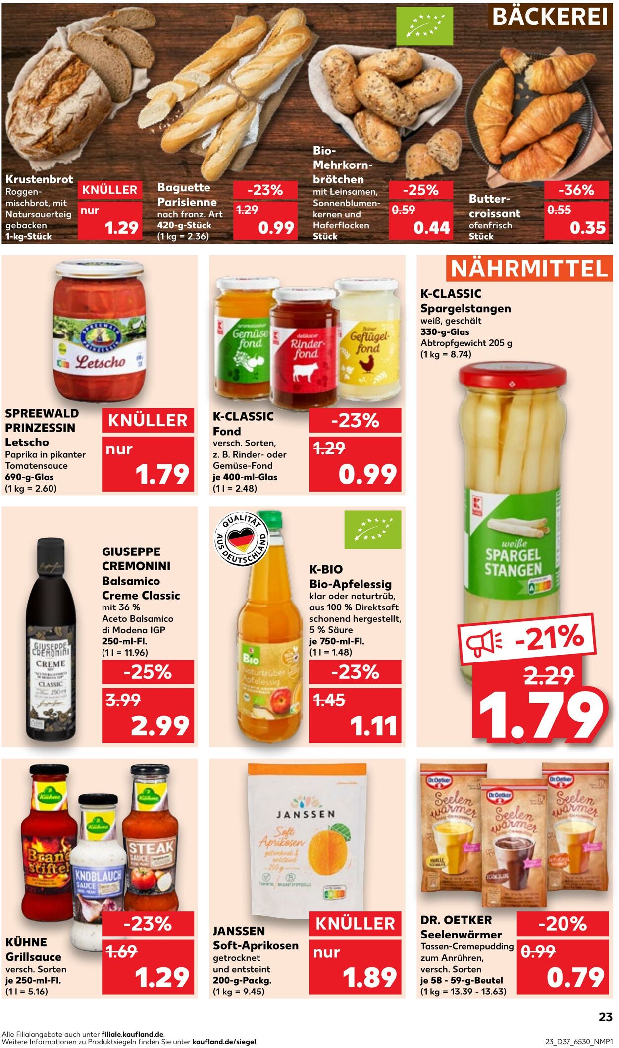 Prospekt Kaufland 14.09.2023 - 20.09.2023