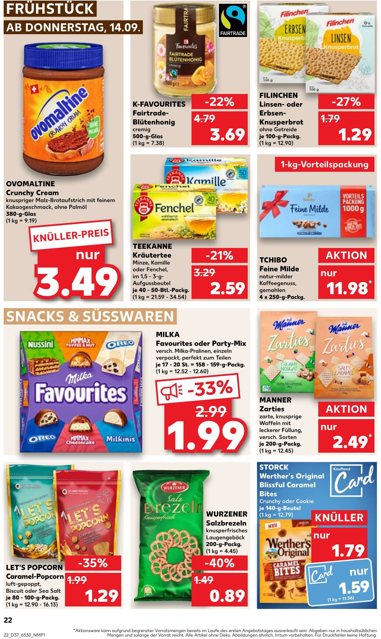 Prospekt Kaufland 14.09.2023 - 20.09.2023