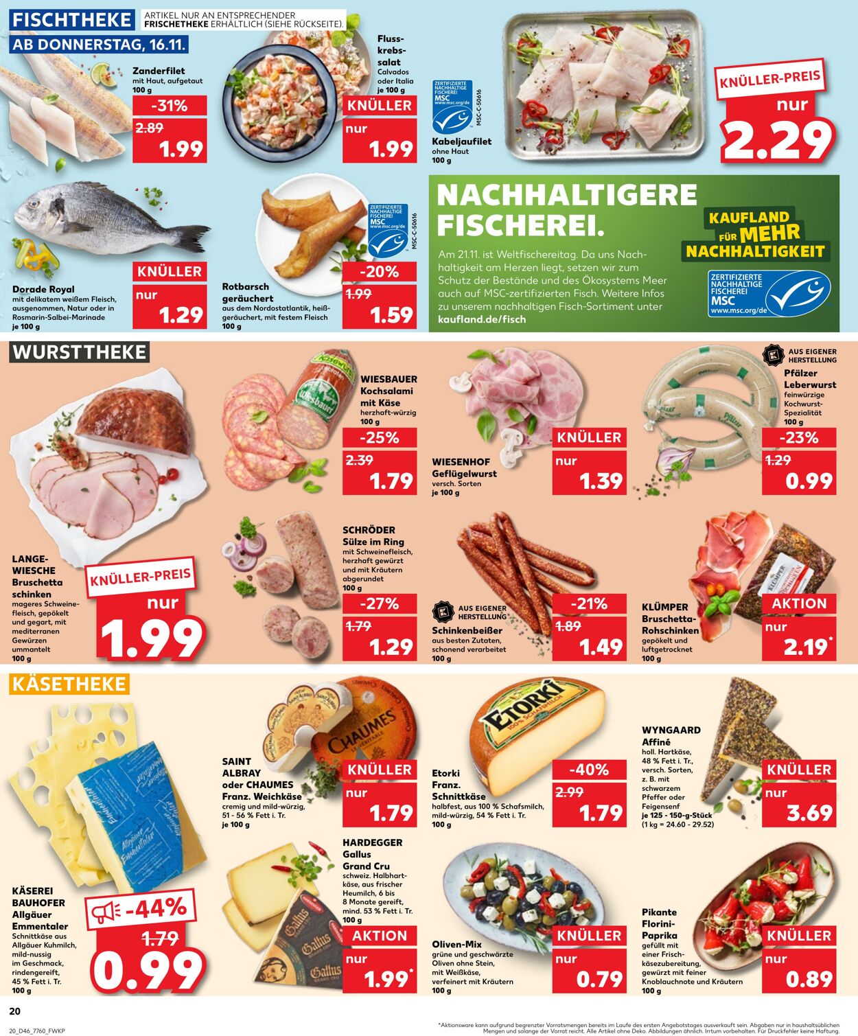 Prospekt Kaufland 16.11.2023 - 22.11.2023