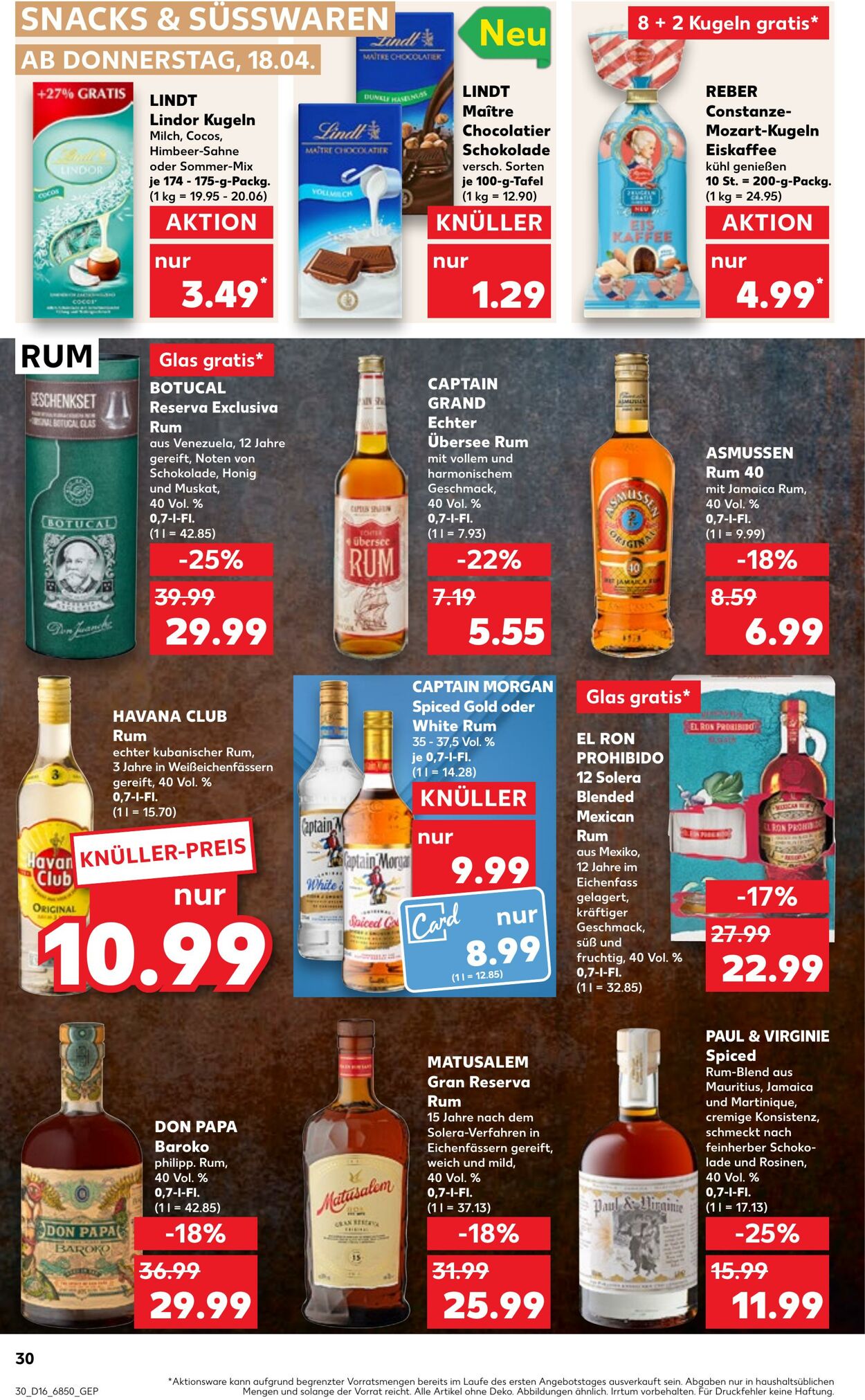 Prospekt Kaufland 18.04.2024 - 24.04.2024