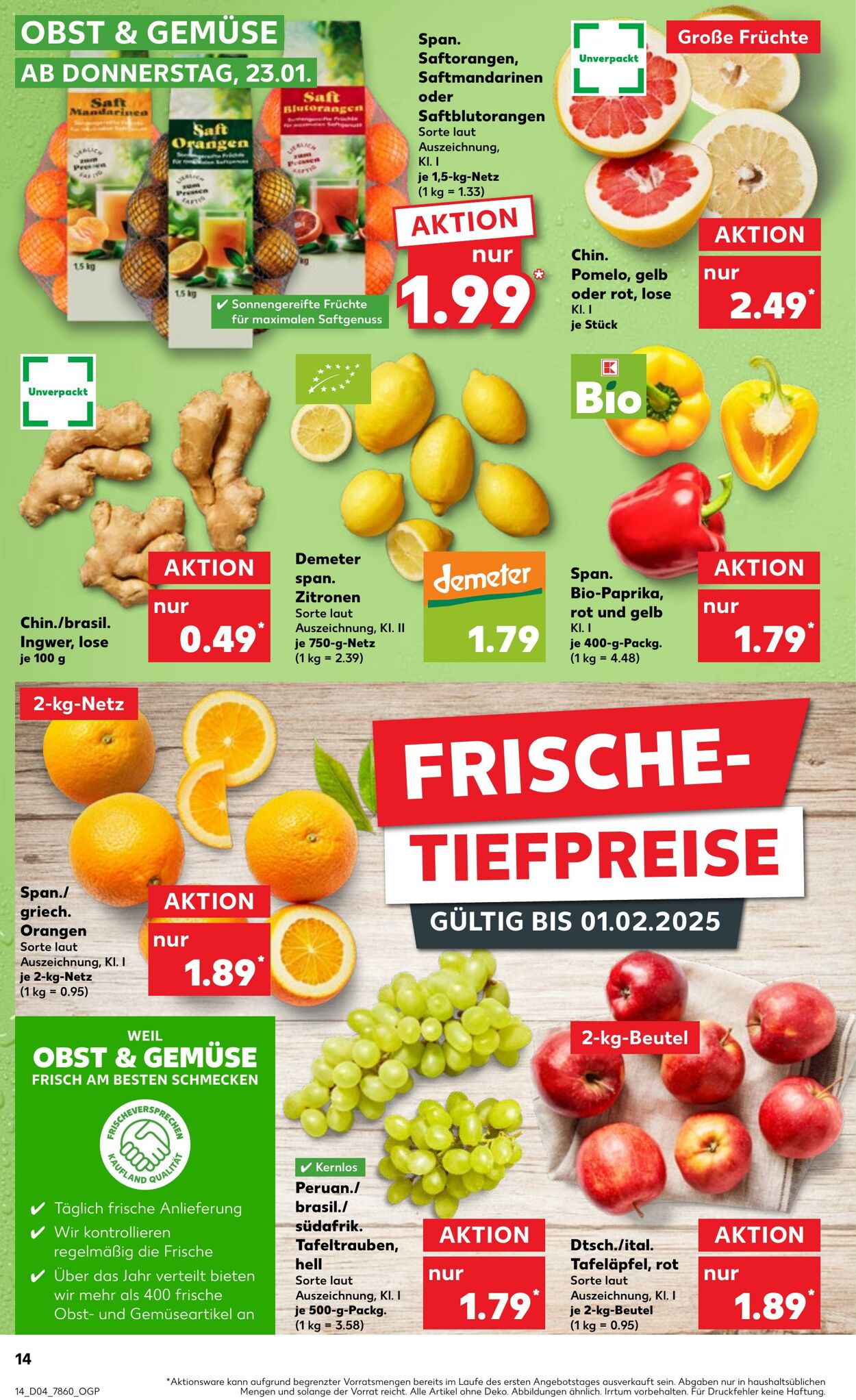 Prospekt Kaufland 23.01.2025 - 29.01.2025