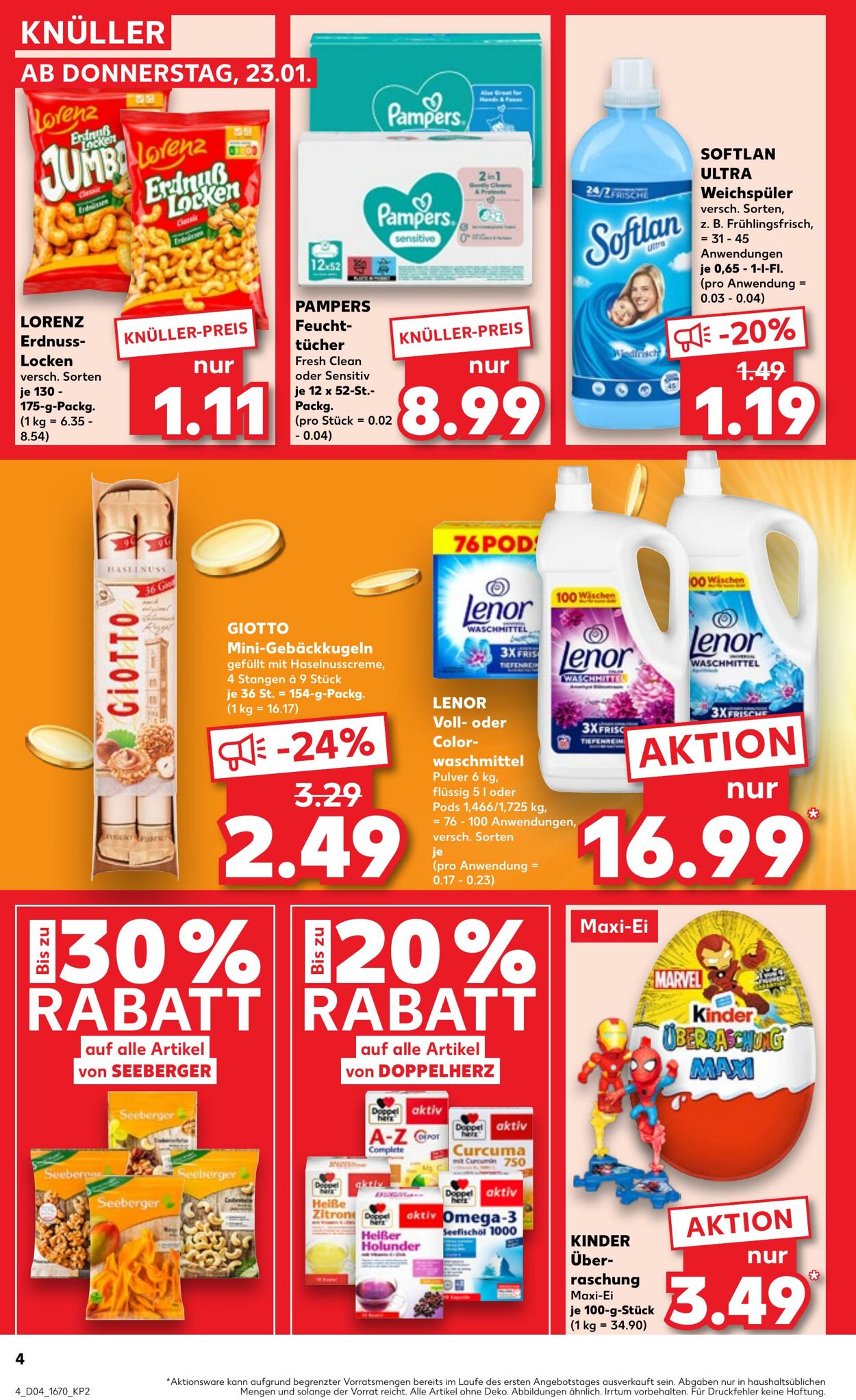 Prospekt Kaufland 23.01.2025 - 29.01.2025