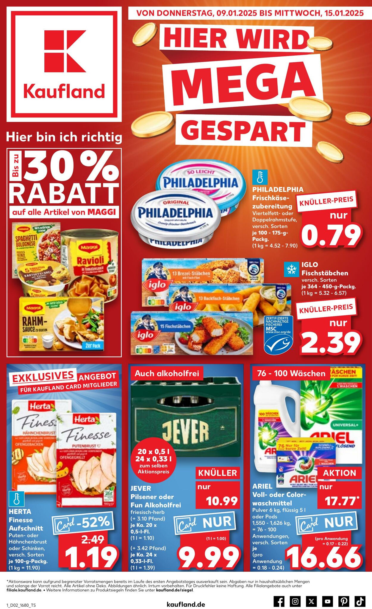 Prospekt Kaufland - Prospekt 9 Jan, 2025 - 15 Jan, 2025