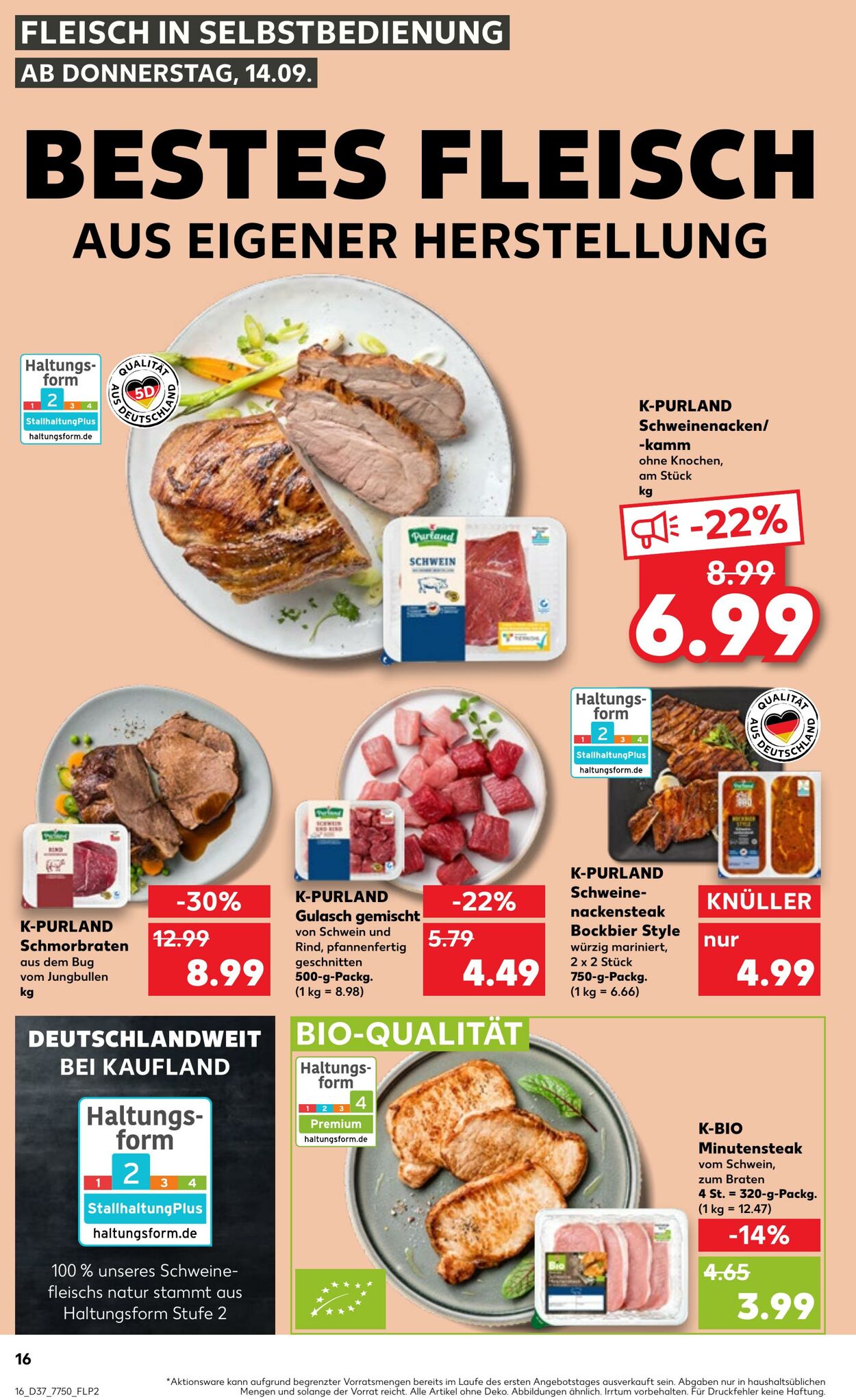 Prospekt Kaufland 14.09.2023 - 20.09.2023