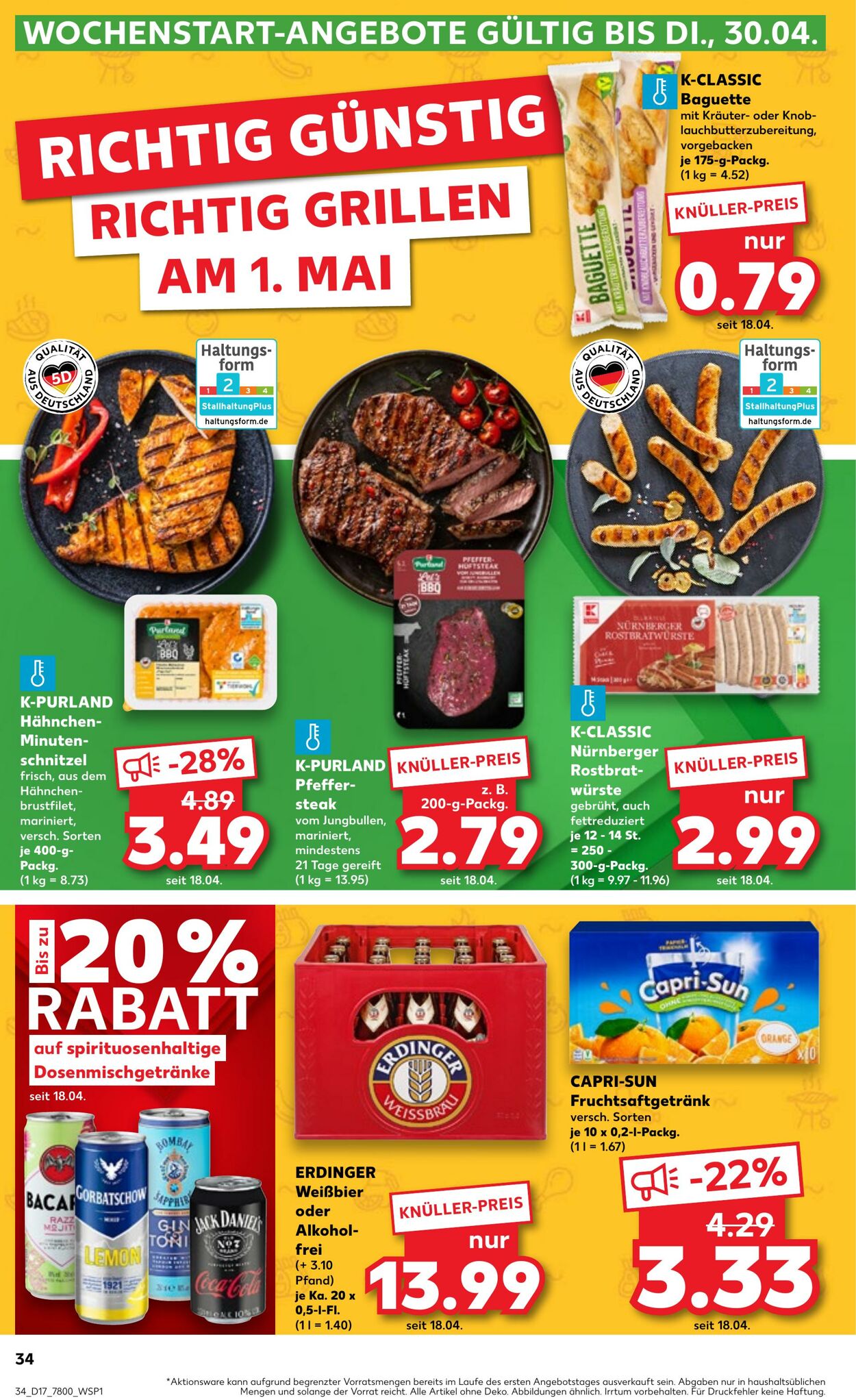 Prospekt Kaufland 25.04.2024 - 30.04.2024