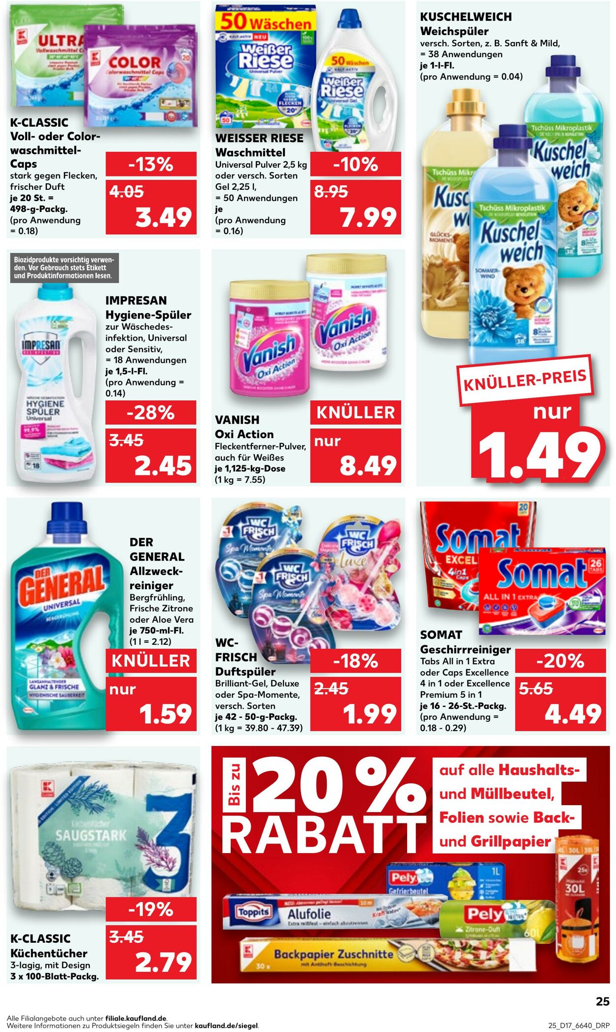 Prospekt Kaufland 25.04.2024 - 30.04.2024