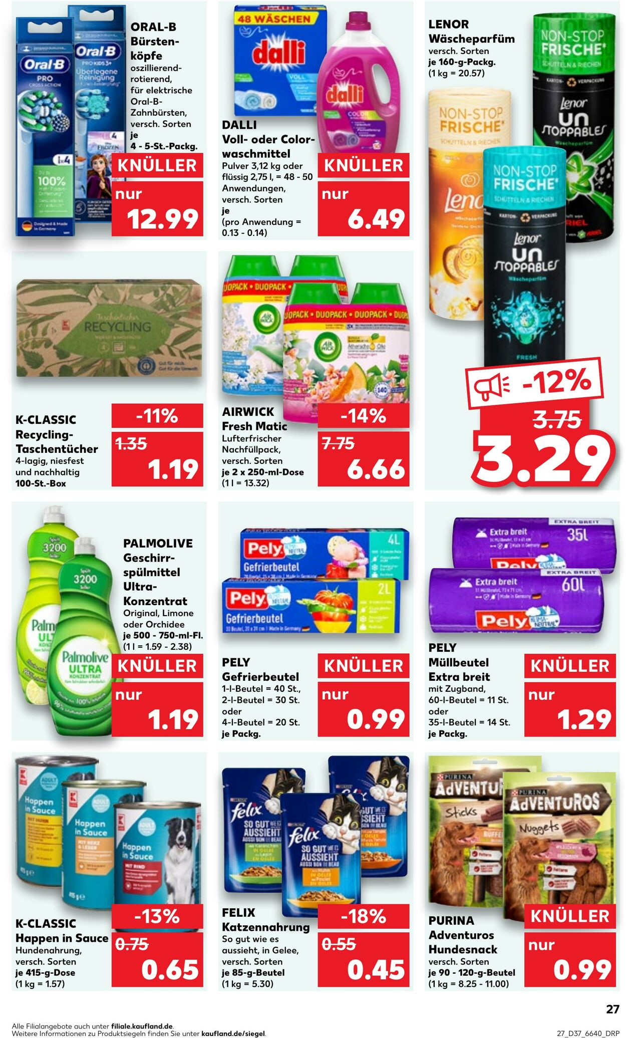 Prospekt Kaufland 14.09.2023 - 20.09.2023