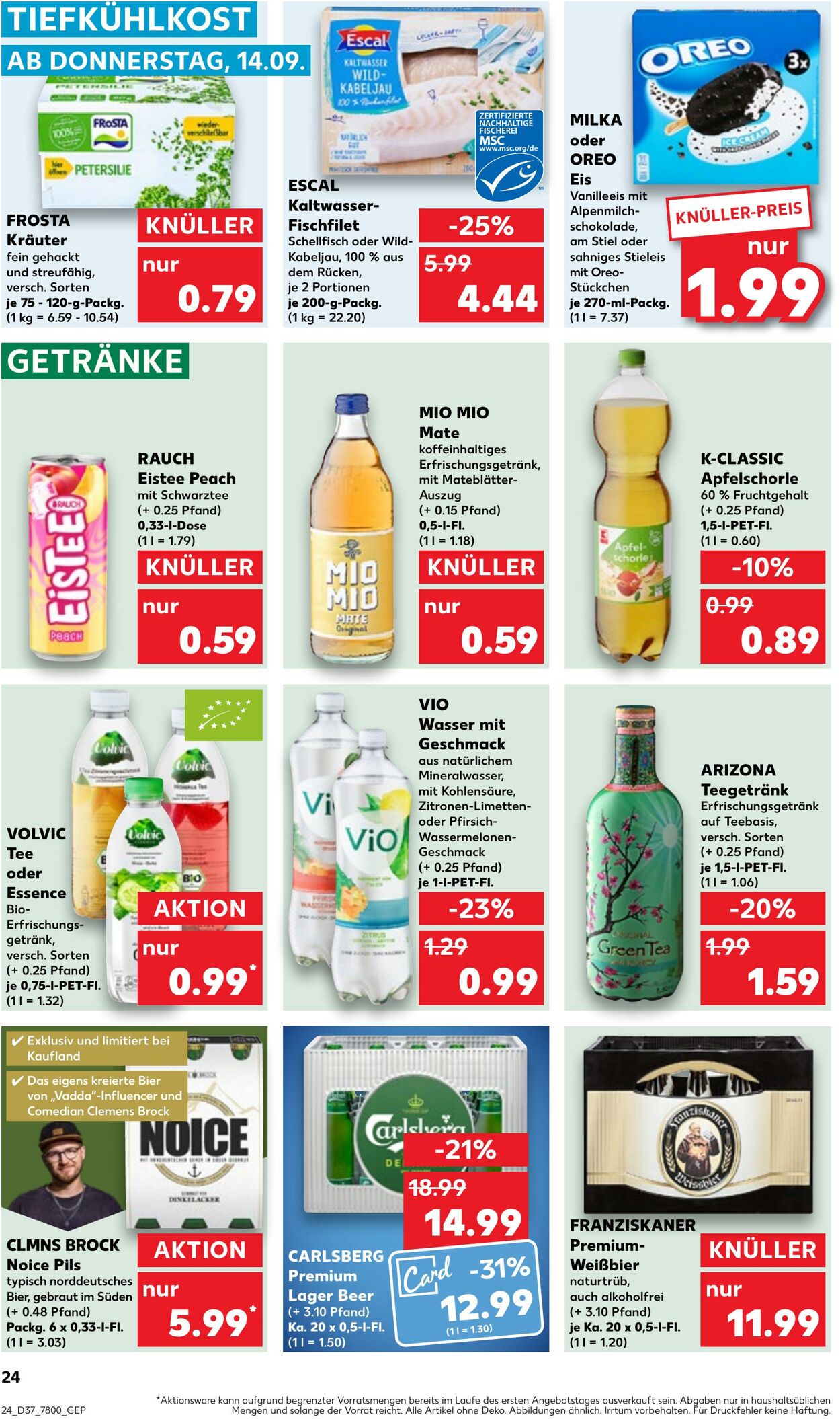 Prospekt Kaufland 14.09.2023 - 20.09.2023