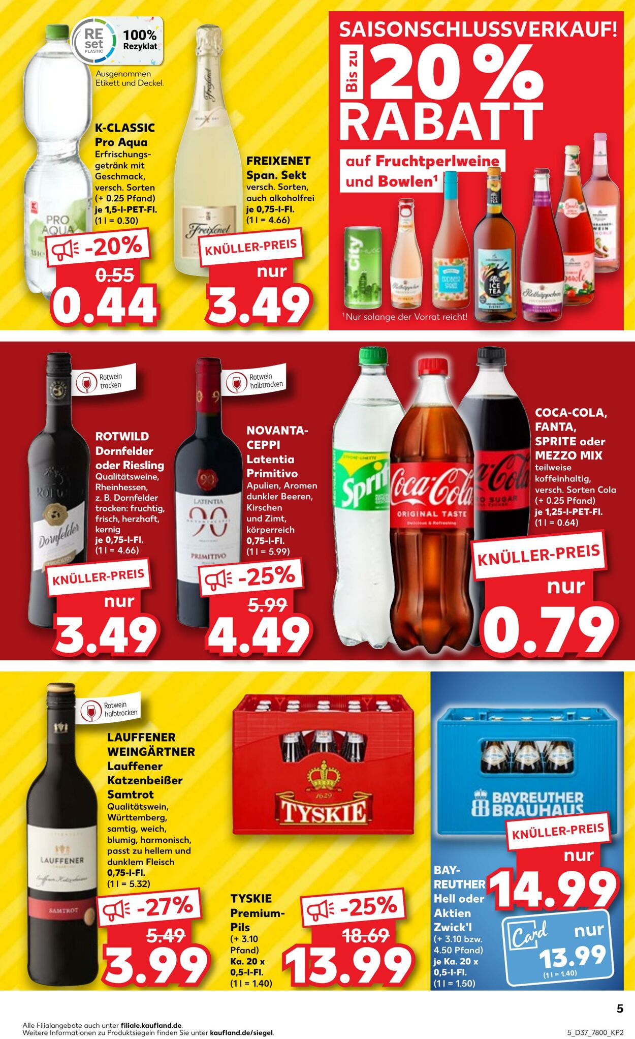 Prospekt Kaufland 14.09.2023 - 20.09.2023