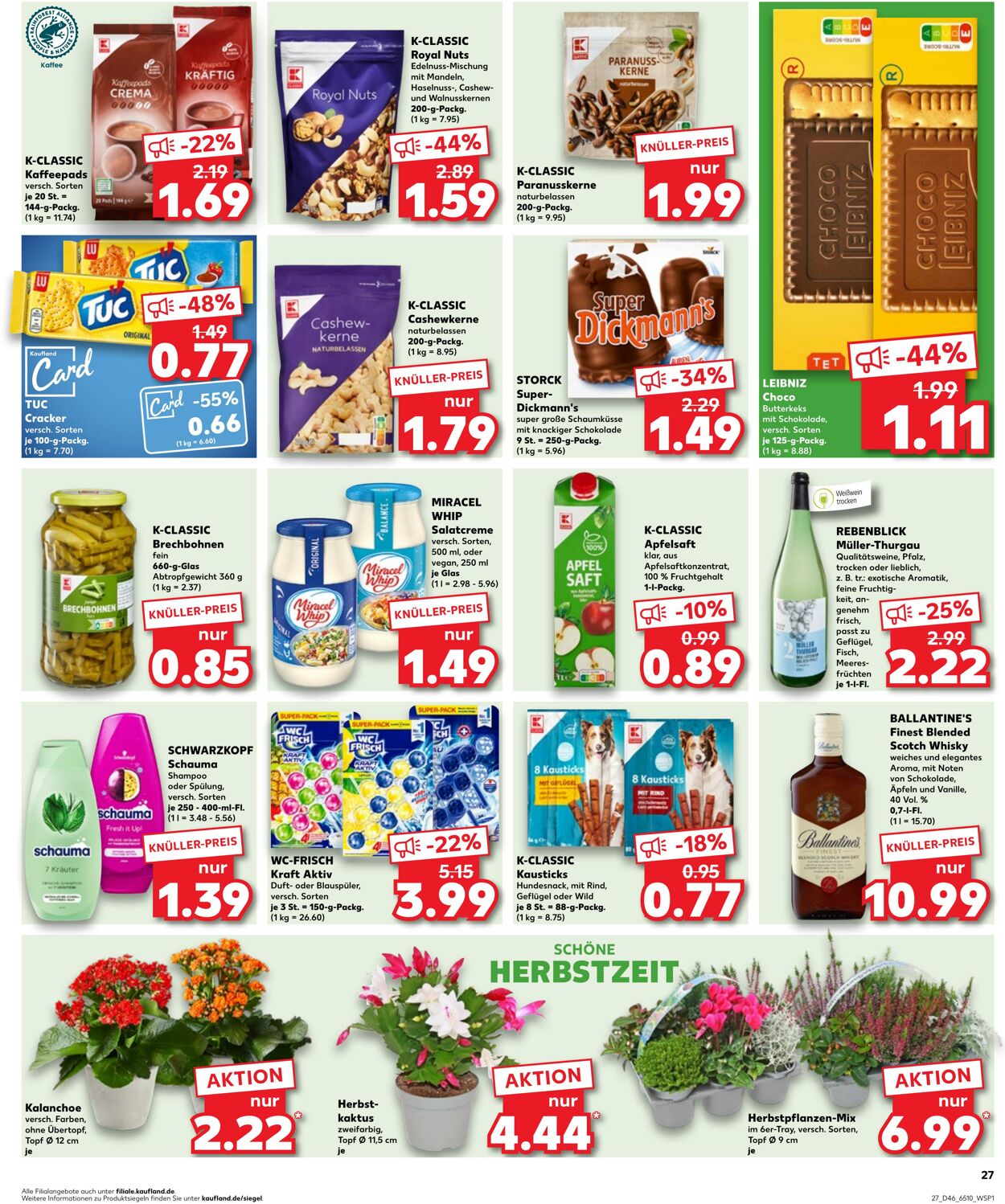 Prospekt Kaufland 16.11.2023 - 22.11.2023