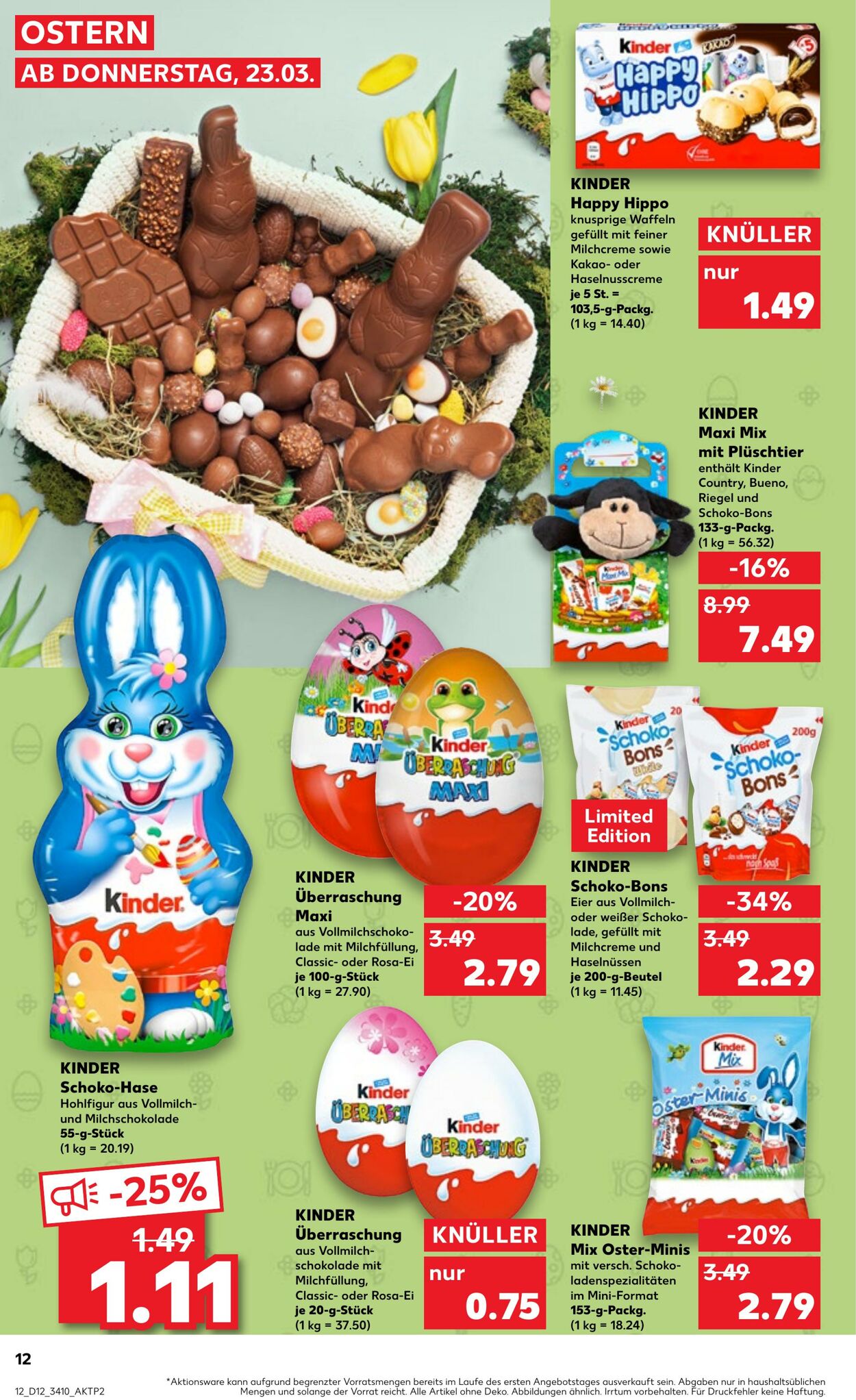 Prospekt Kaufland 23.03.2023 - 29.03.2023