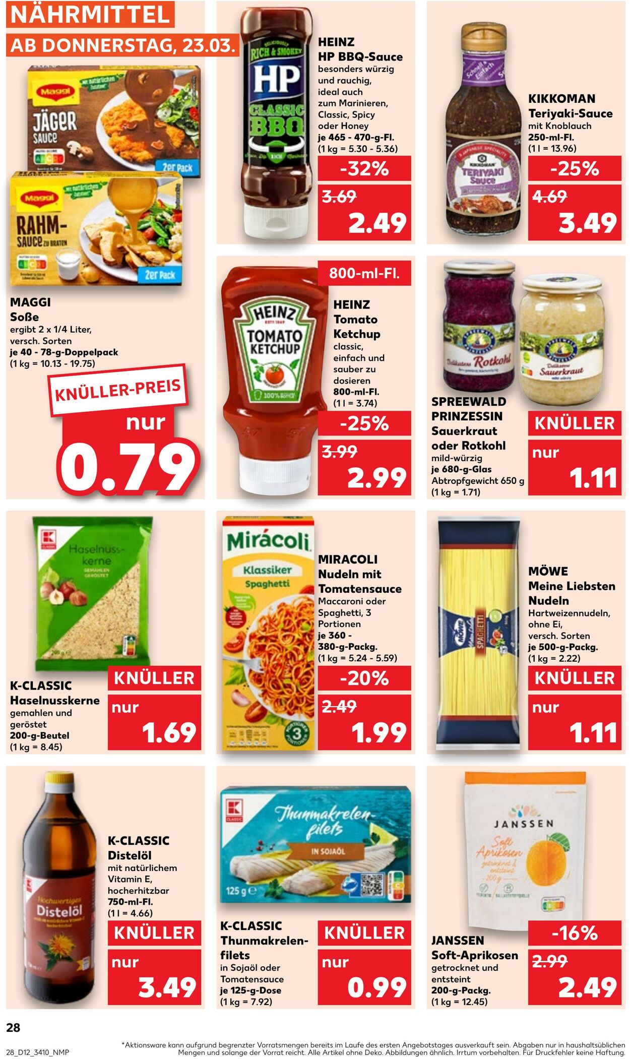 Prospekt Kaufland 23.03.2023 - 29.03.2023