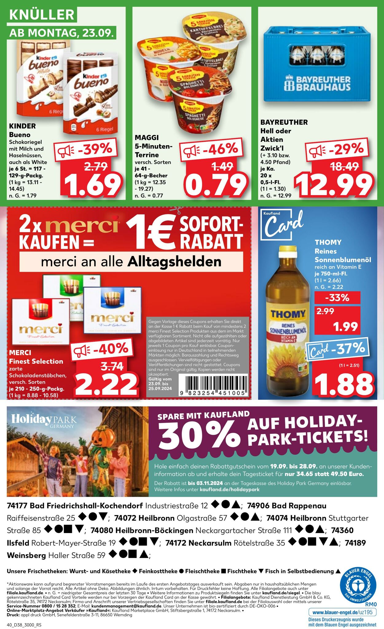 Prospekt Kaufland 19.09.2024 - 25.09.2024