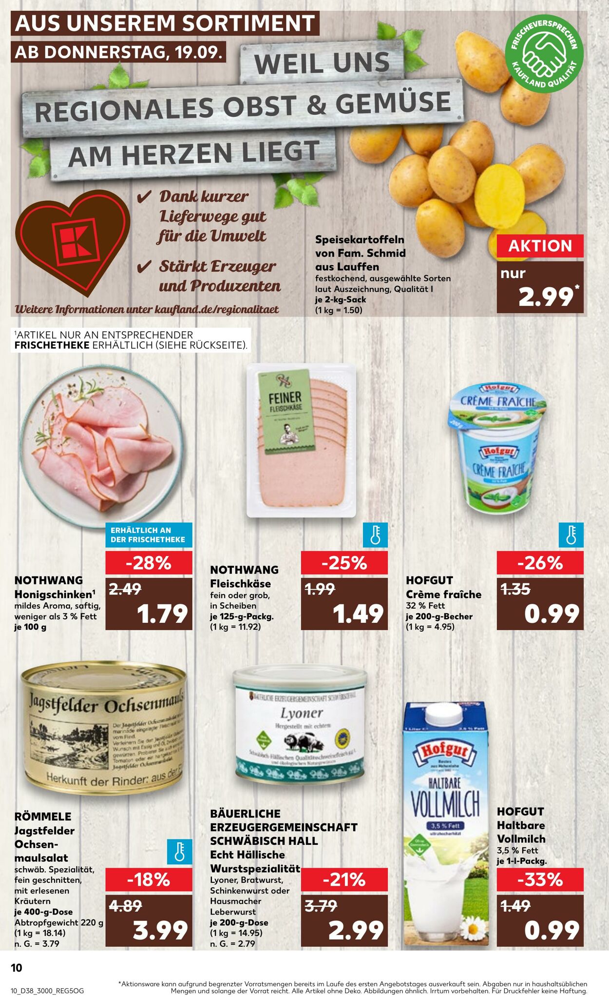 Prospekt Kaufland 19.09.2024 - 25.09.2024