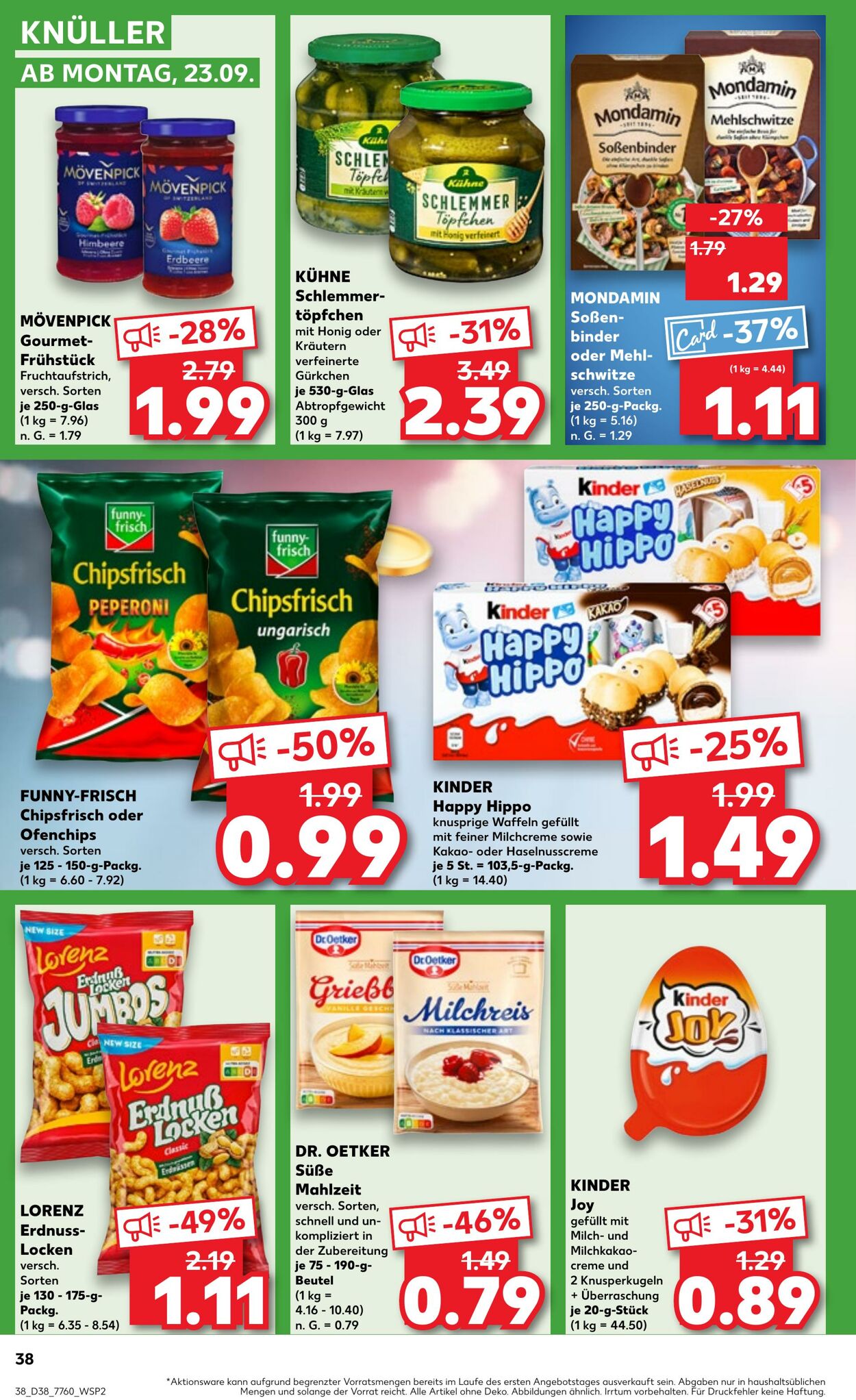 Prospekt Kaufland 19.09.2024 - 25.09.2024