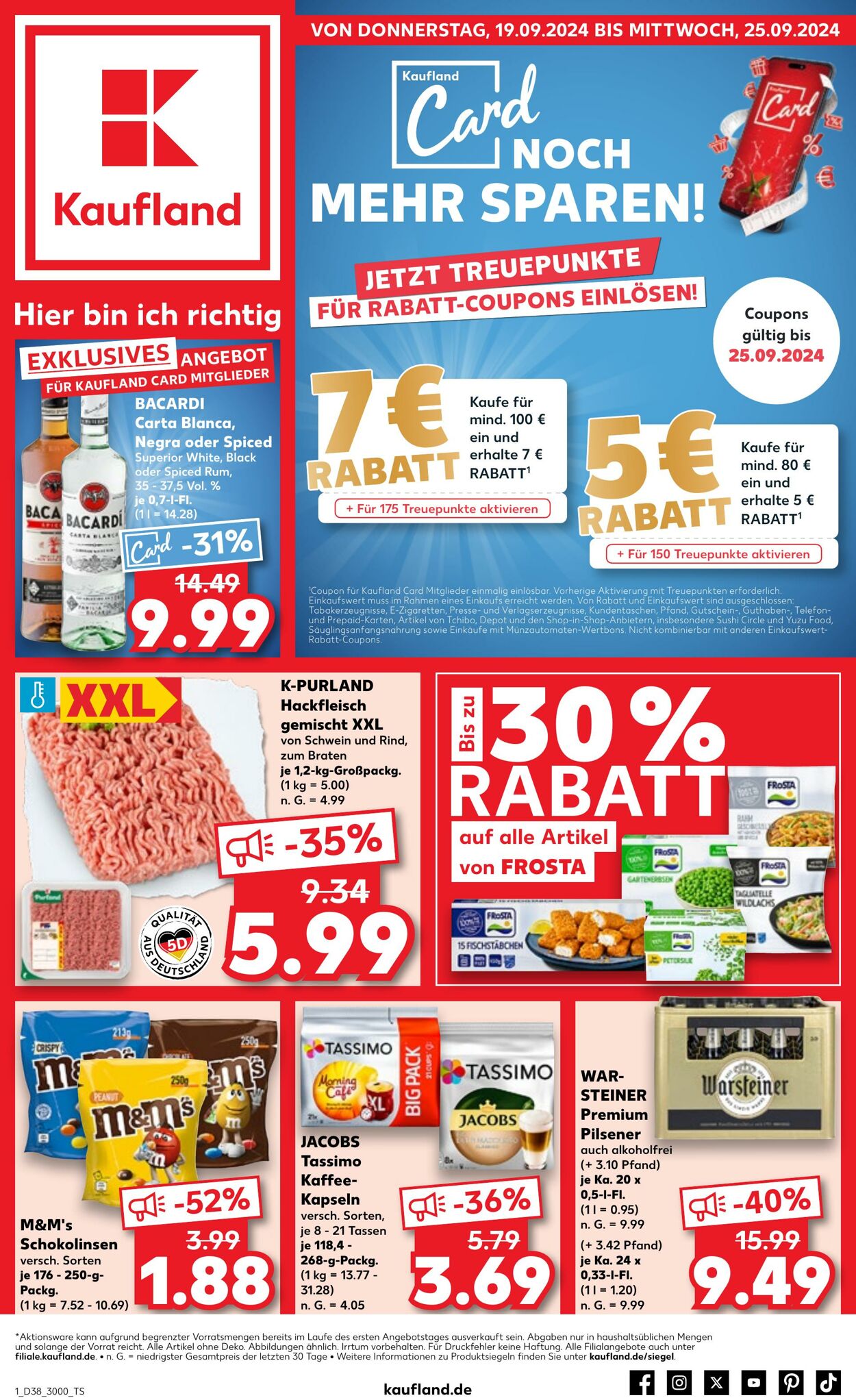 Prospekt Kaufland - Prospekt 19 Sep, 2024 - 25 Sep, 2024