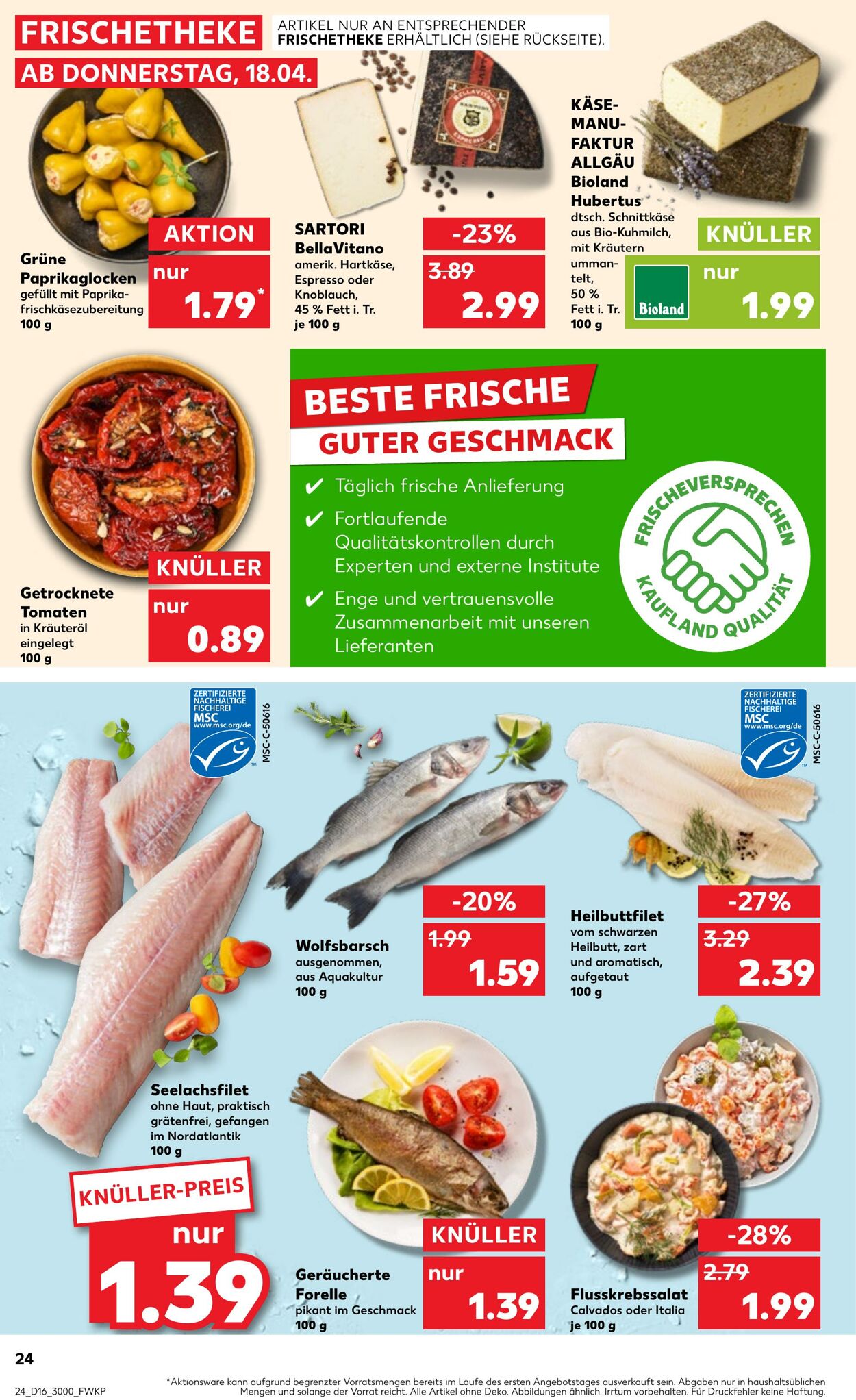 Prospekt Kaufland 18.04.2024 - 24.04.2024