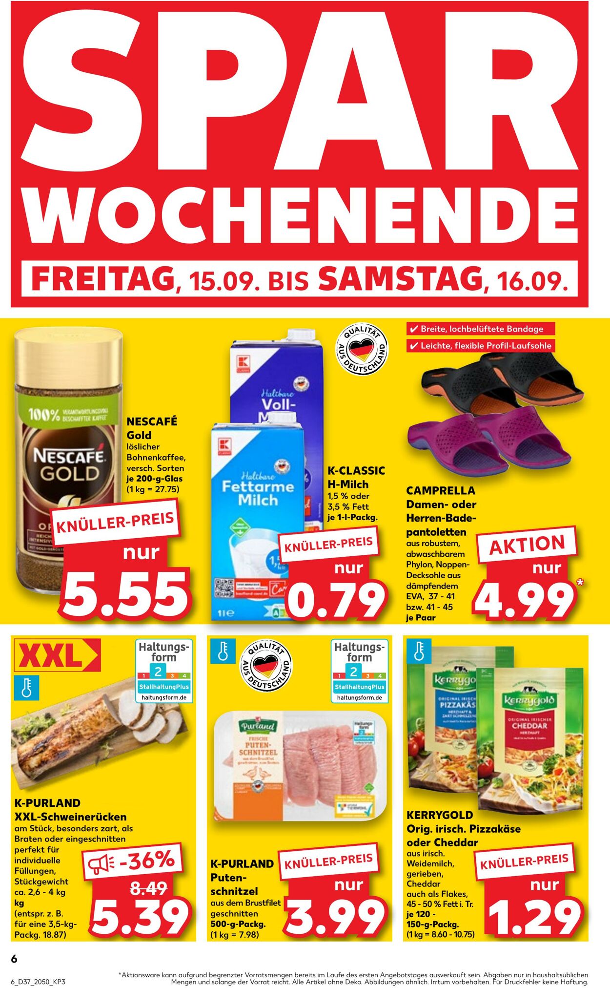 Prospekt Kaufland 14.09.2023 - 20.09.2023