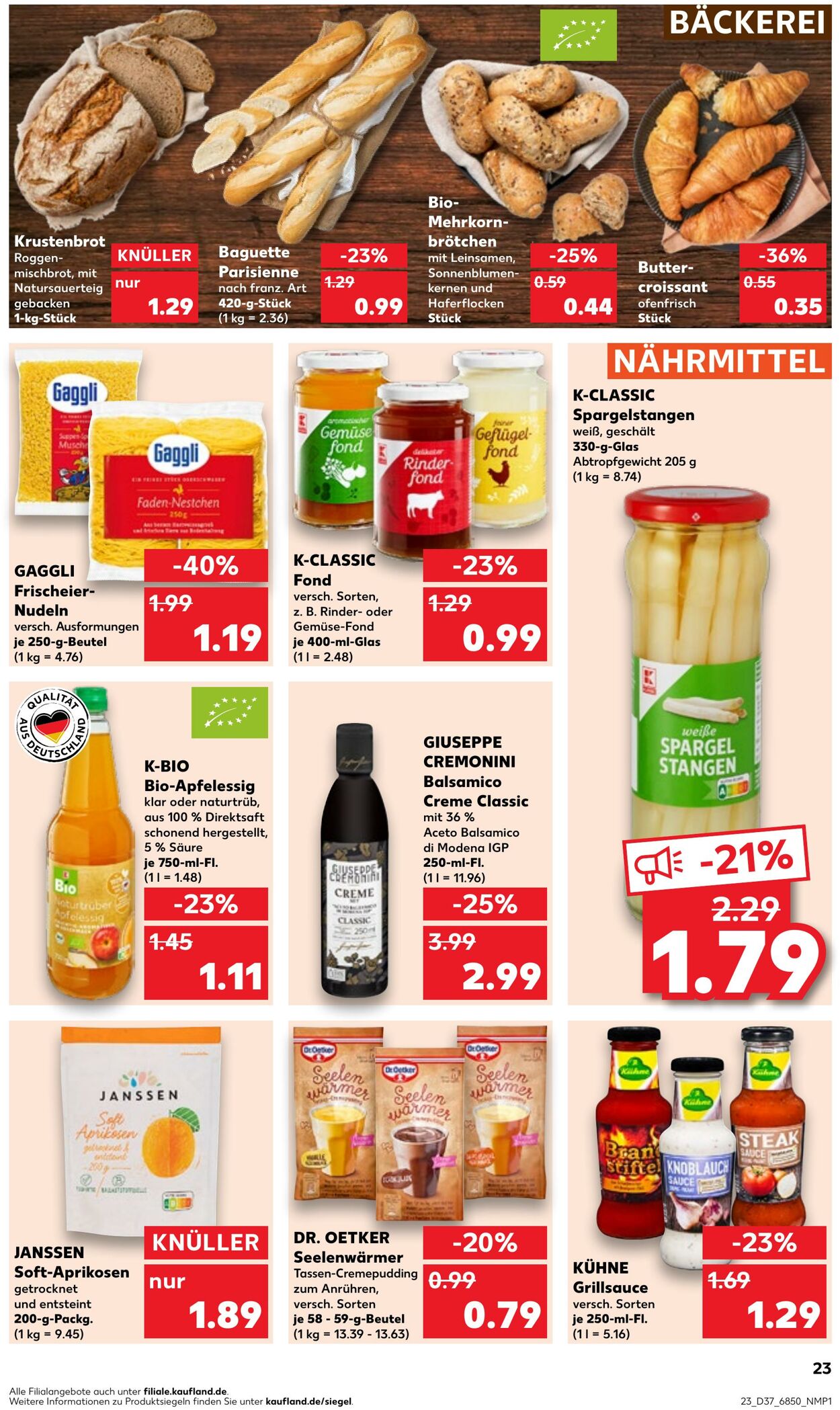 Prospekt Kaufland 14.09.2023 - 20.09.2023