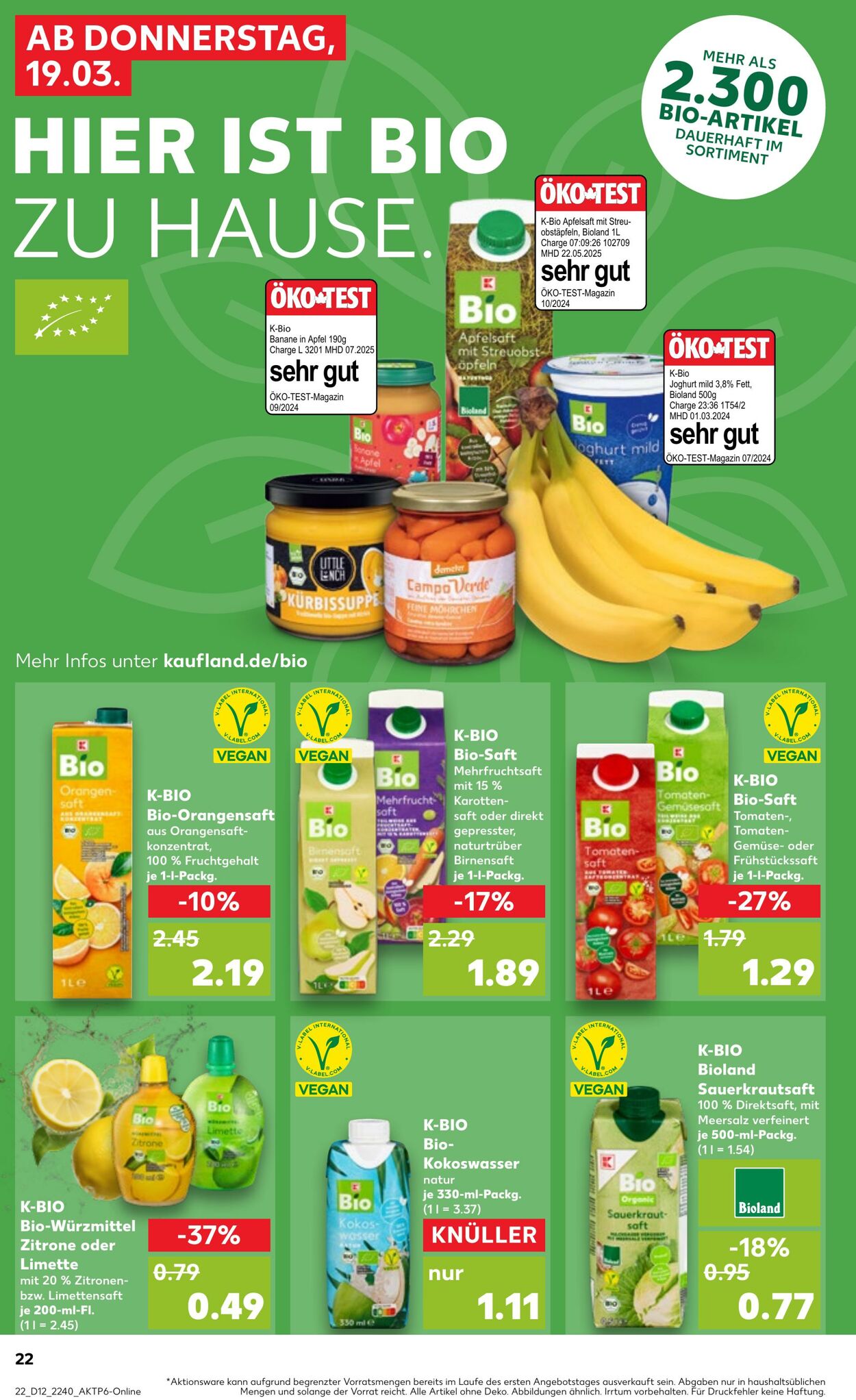 Prospekt Kaufland 19.03.2026 - 25.03.2026
