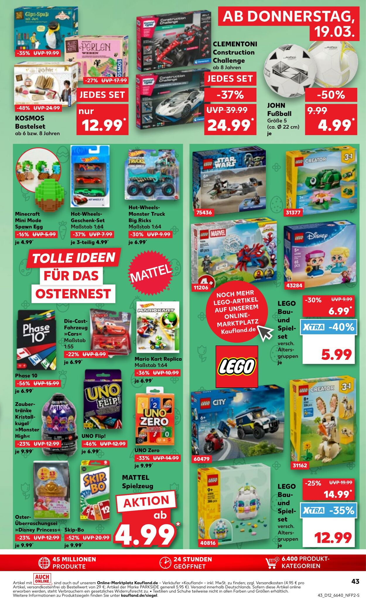 Prospekt Kaufland 19.03.2026 - 25.03.2026