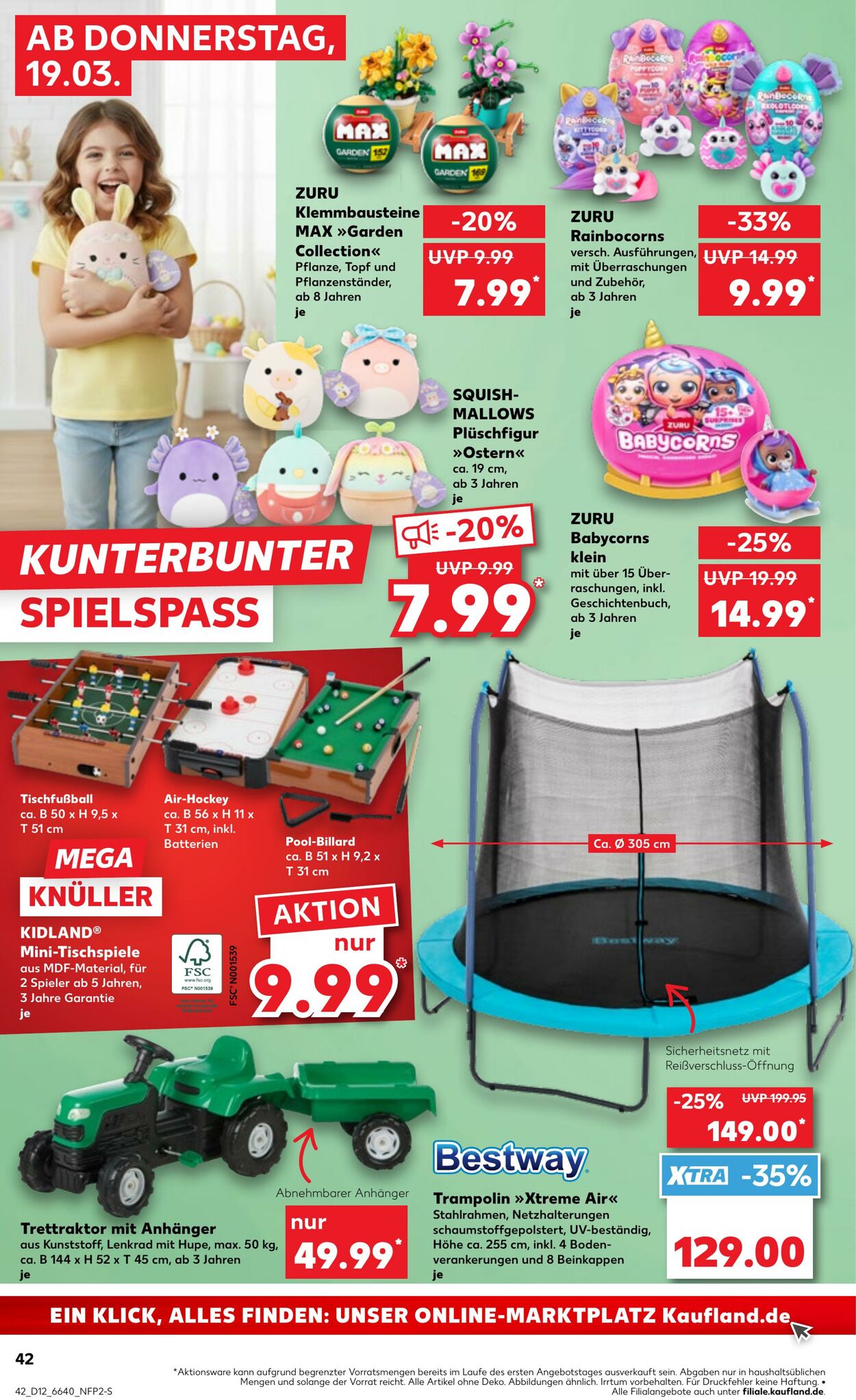 Prospekt Kaufland 19.03.2026 - 25.03.2026