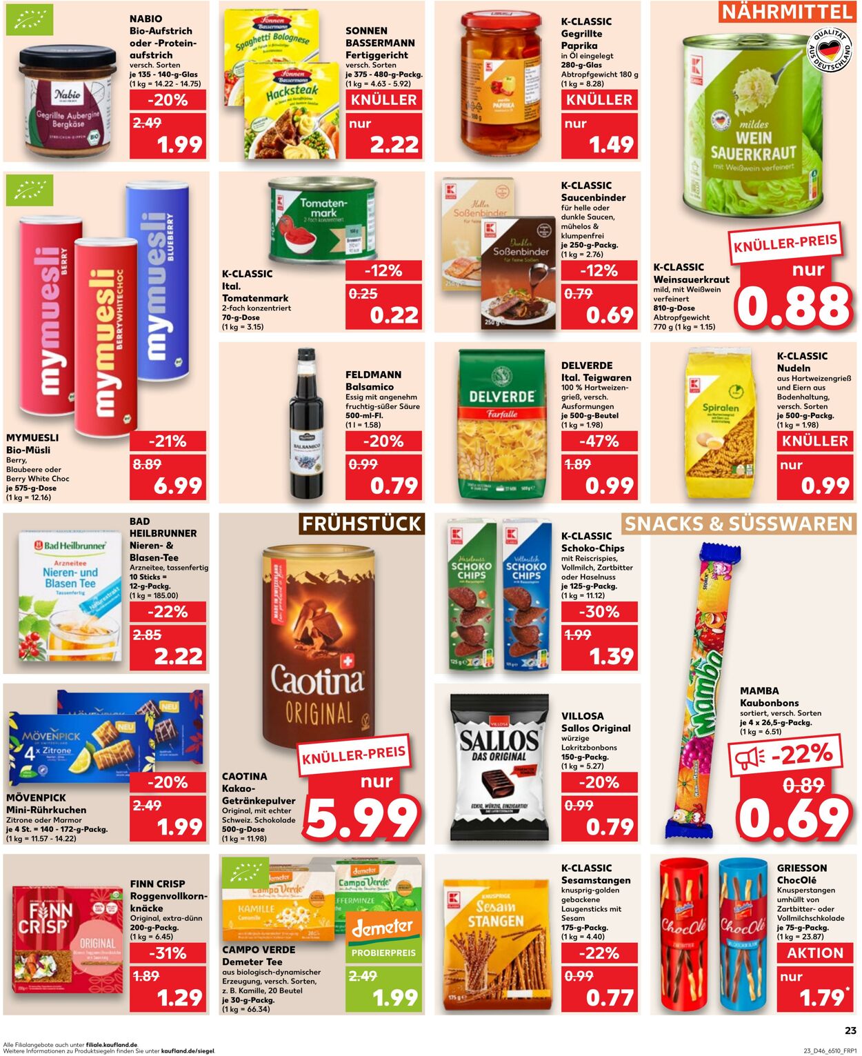 Prospekt Kaufland 16.11.2023 - 22.11.2023